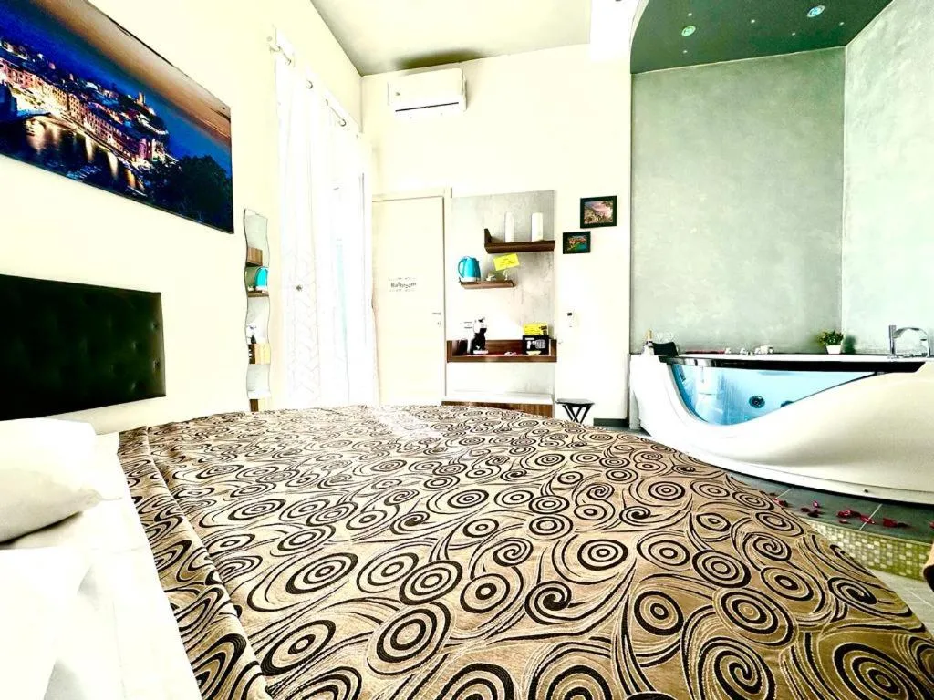 Bed in Il Quadrifoglio guesthouse