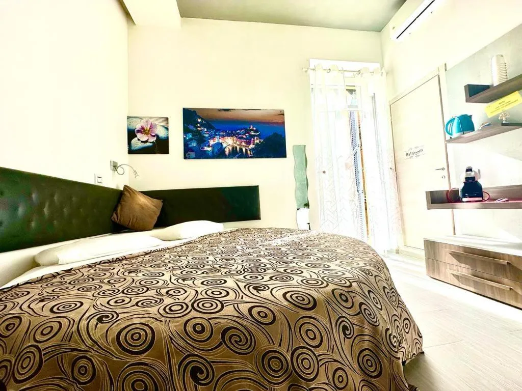 Bed in Il Quadrifoglio guesthouse