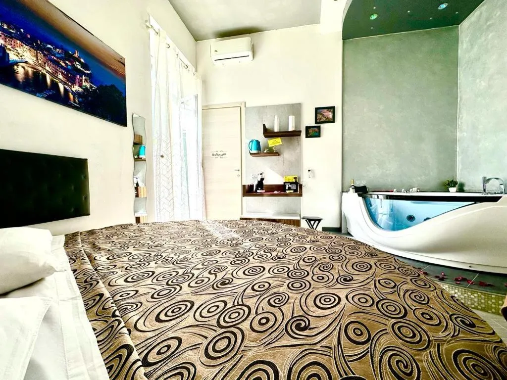 Bed in Il Quadrifoglio guesthouse