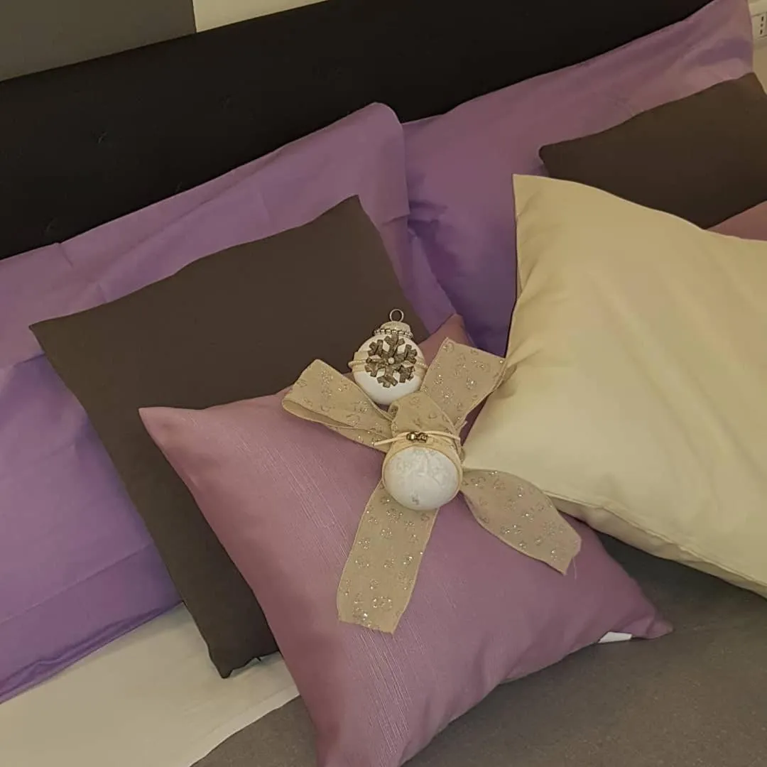 Bed in Il Quadrifoglio guesthouse