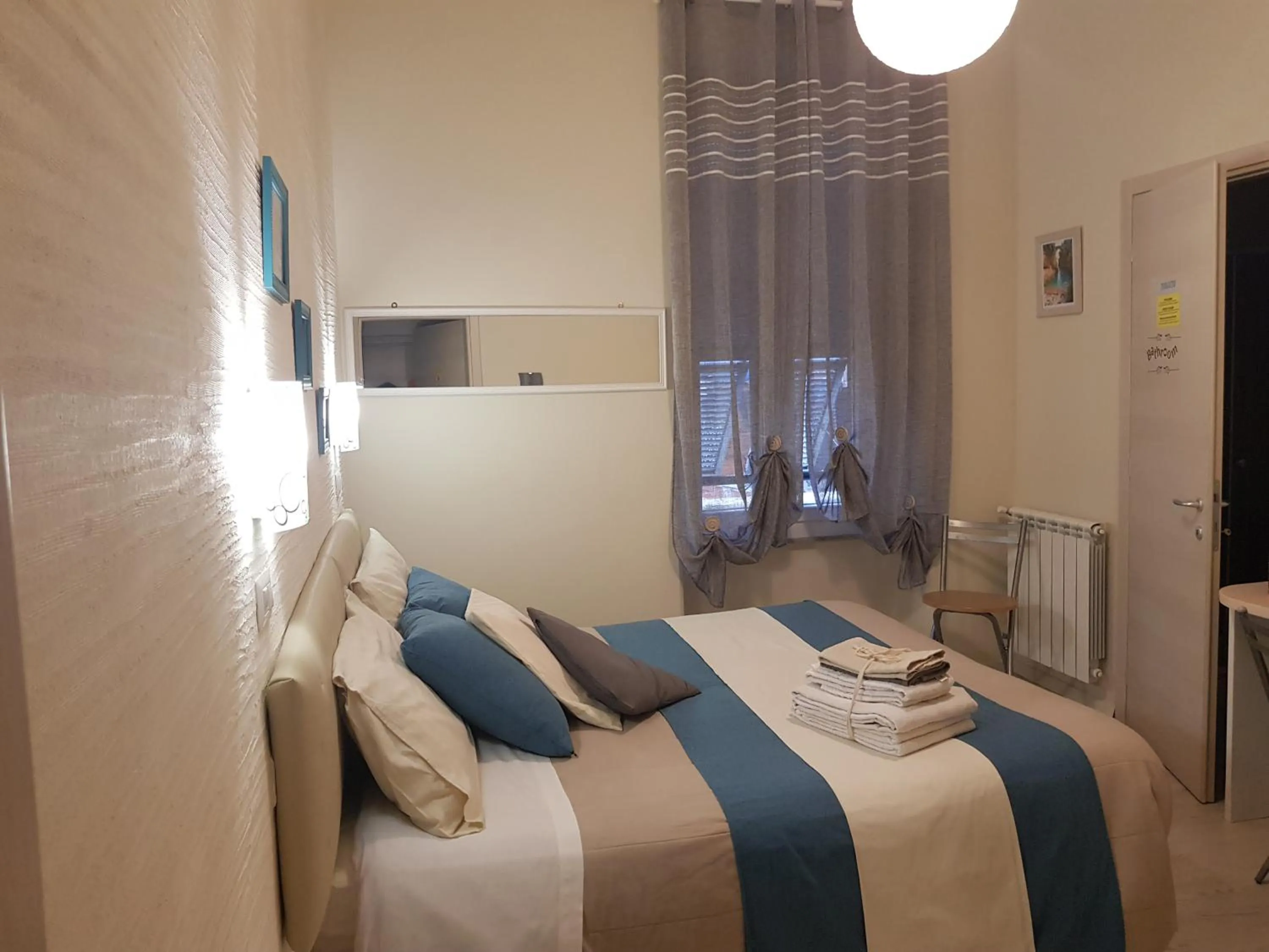 Bed in Il Quadrifoglio guesthouse