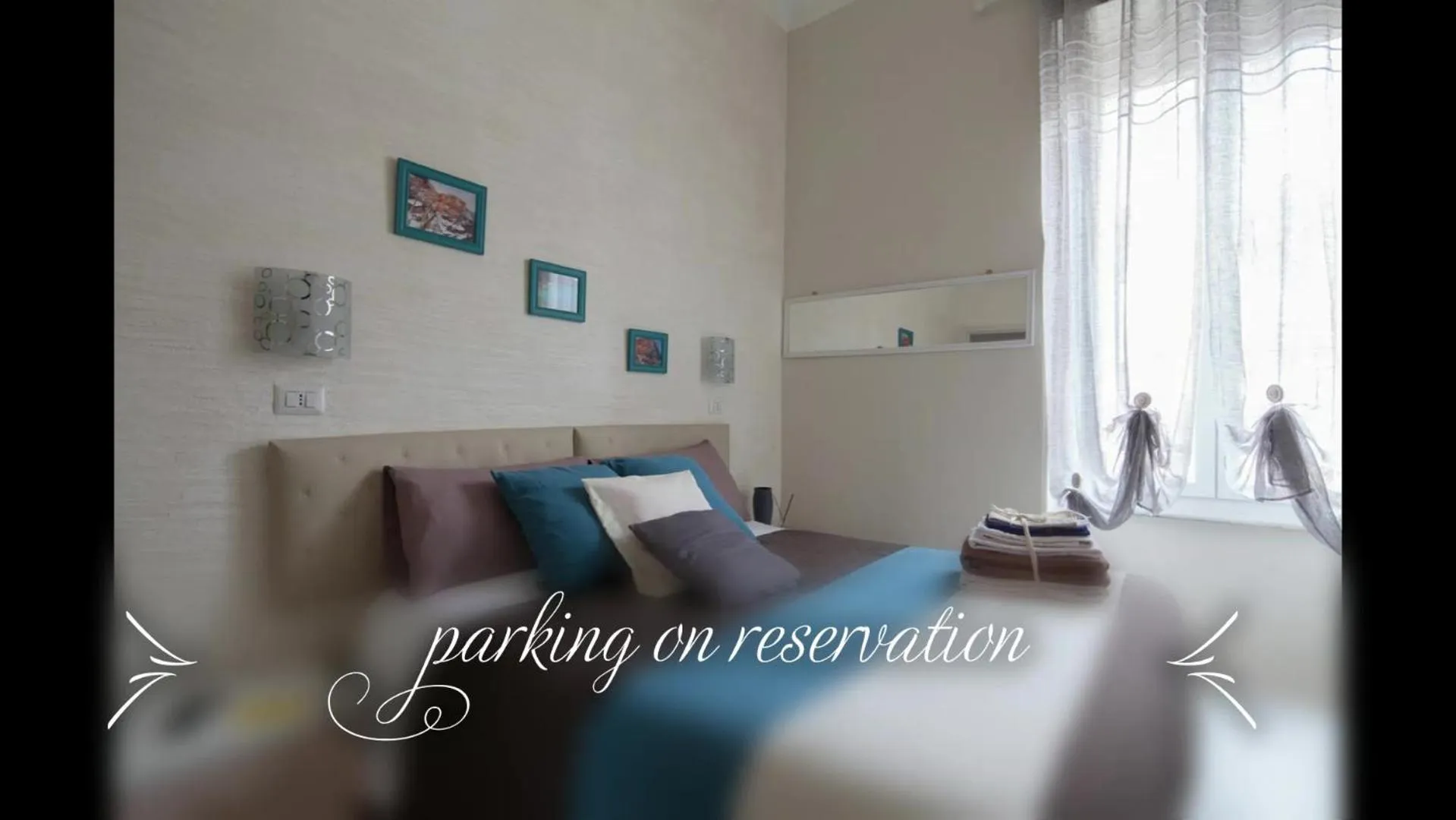 Bed in Il Quadrifoglio guesthouse