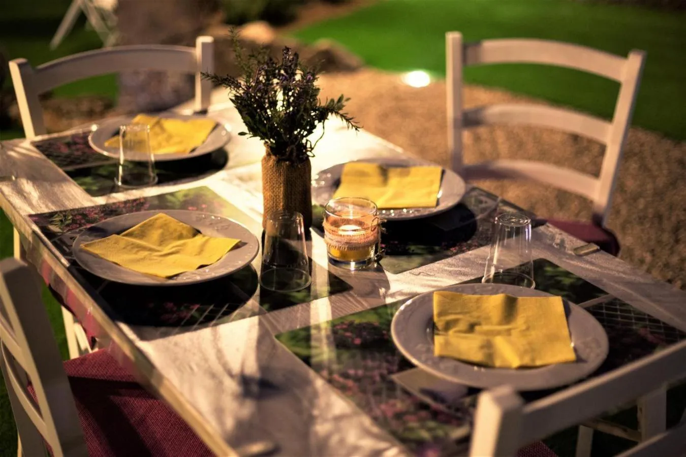 Garden in Country House S'Ozzastru