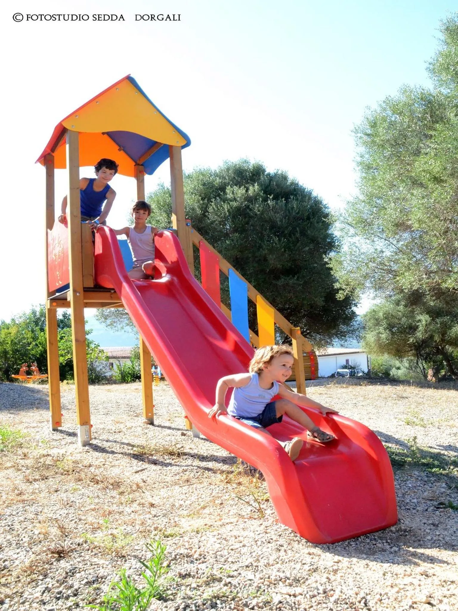 Children play ground in Country House S'Ozzastru