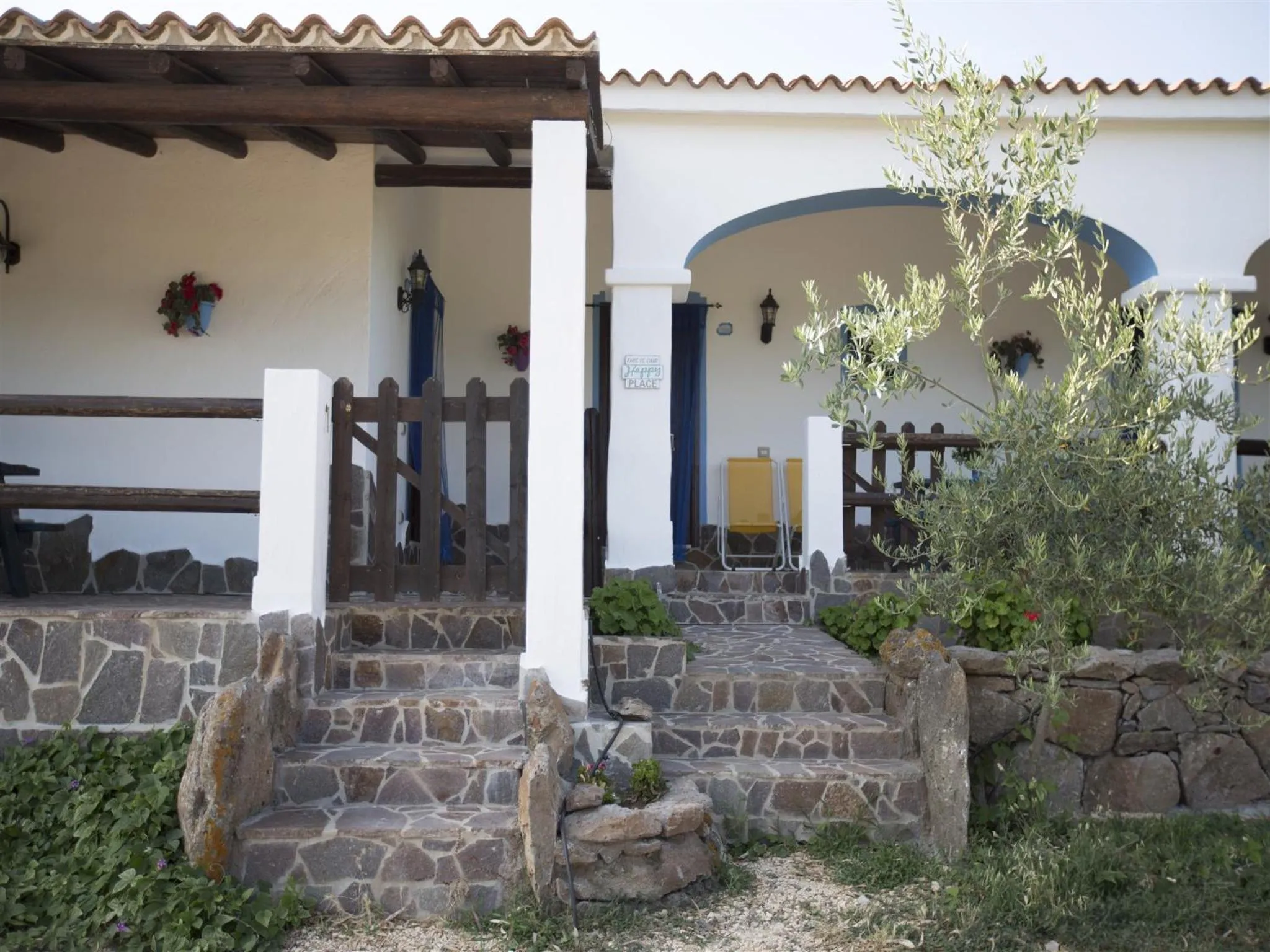 Garden in Country House S'Ozzastru