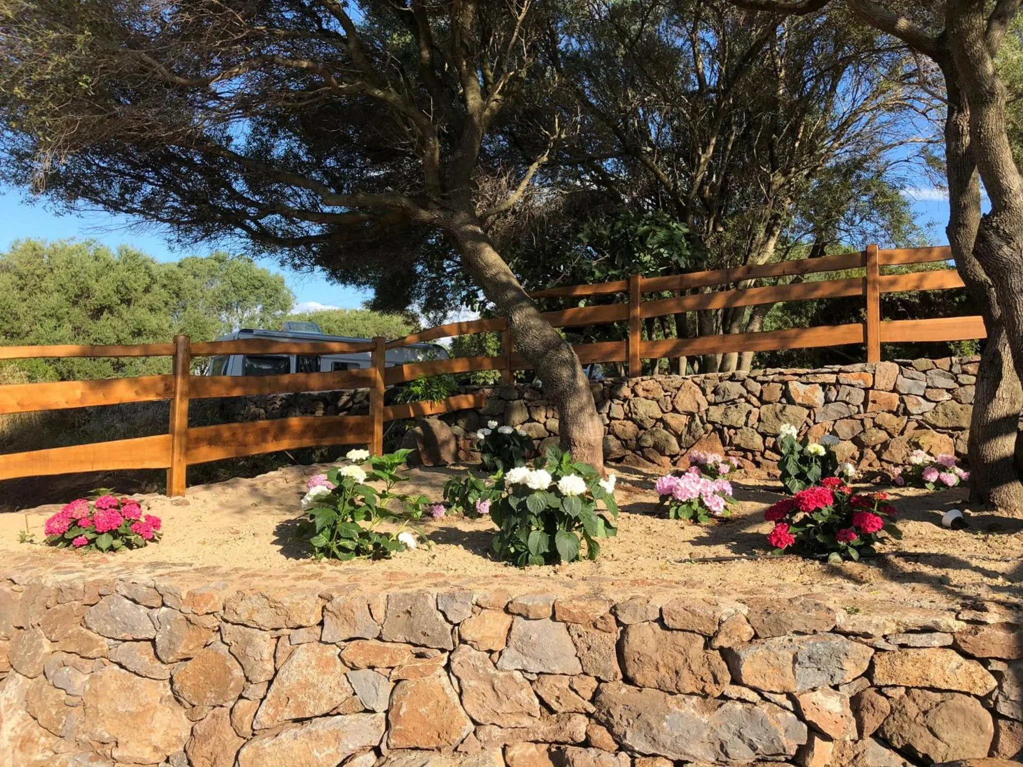 Garden in Country House S'Ozzastru