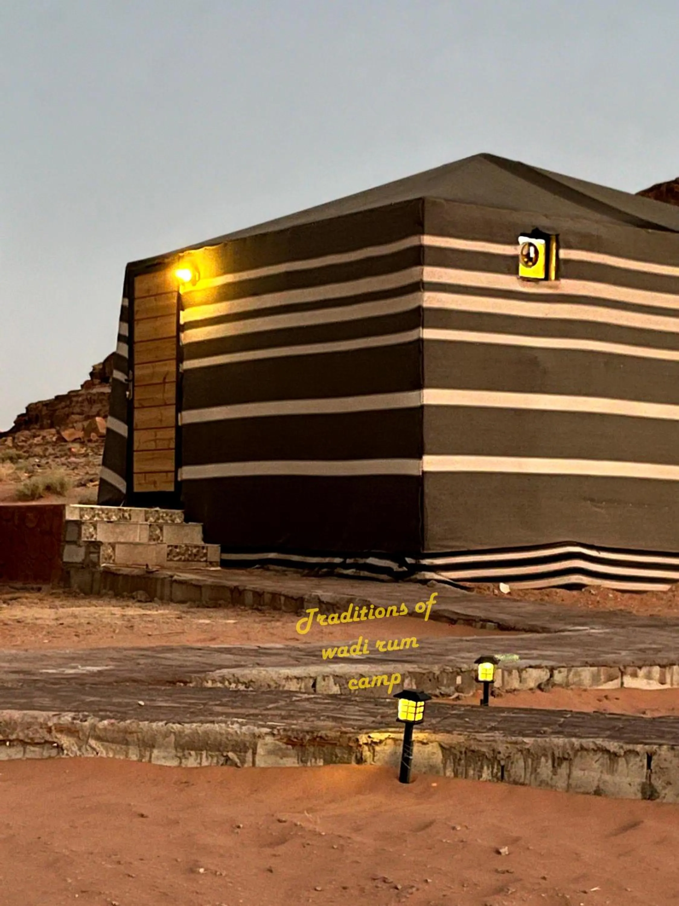 Traditions of Wadi Rum camp & jeep tour