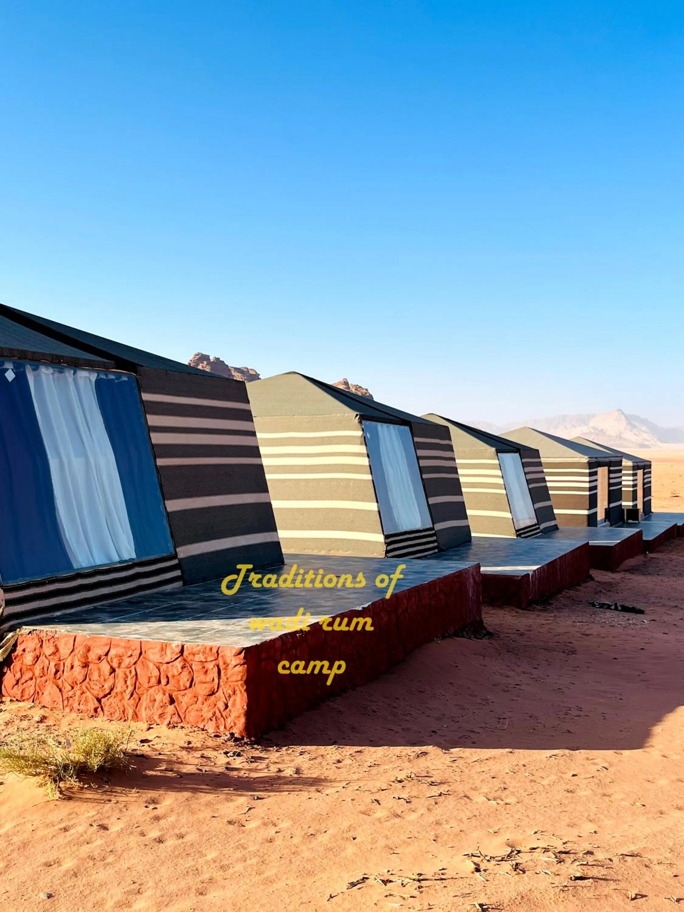 Property building in Traditions of Wadi Rum camp & jeep tour