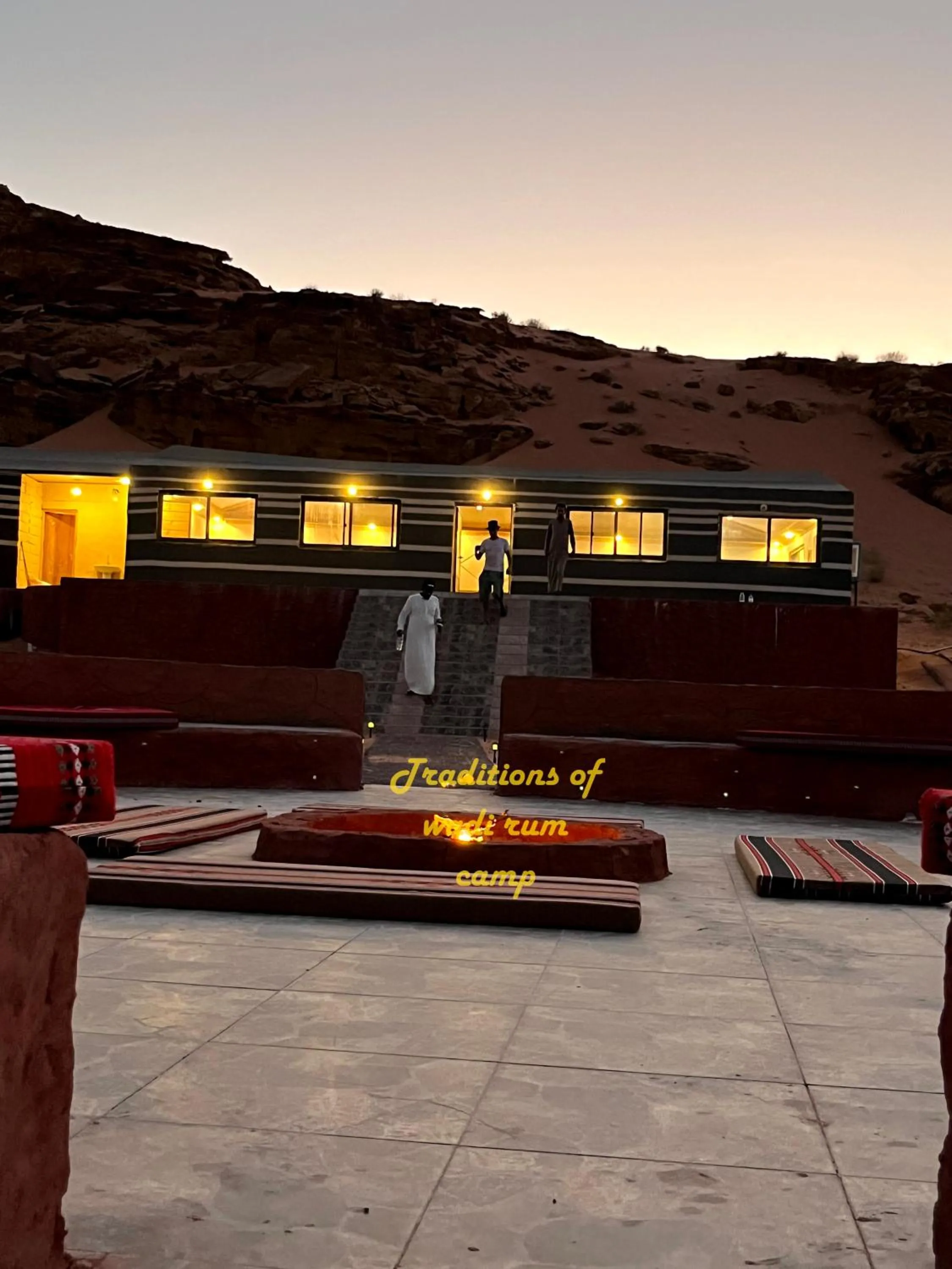 Traditions of Wadi Rum camp & jeep tour