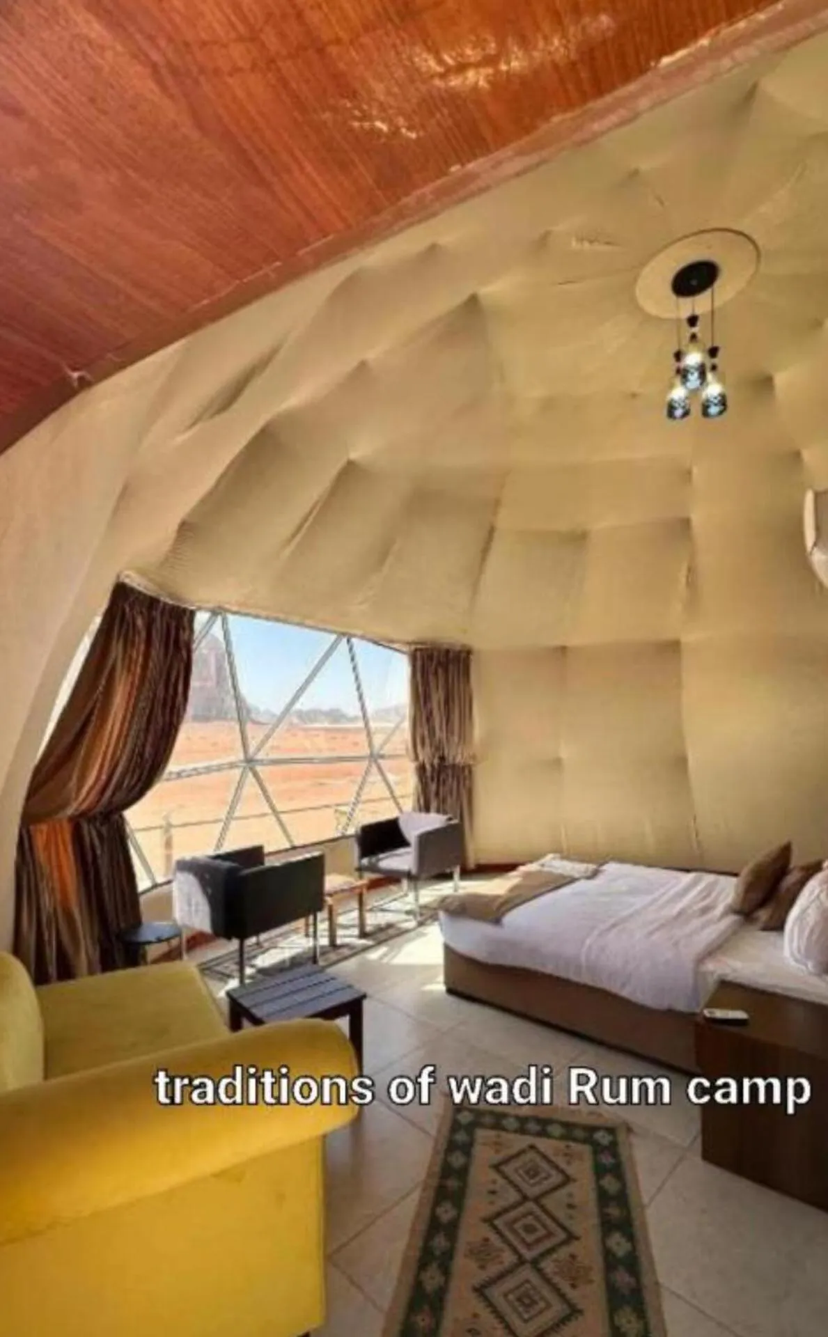 Traditions of Wadi Rum camp & jeep tour