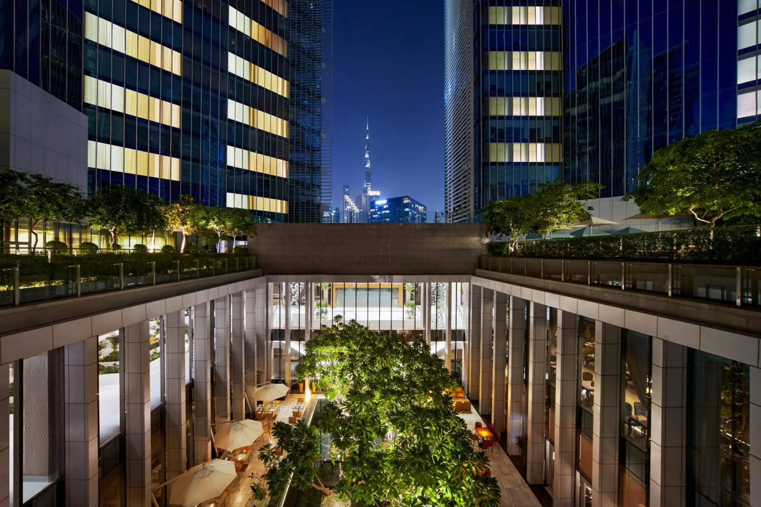 Property building in Anantara Downtown Dubai Property building in Anantara Downtown Dubai