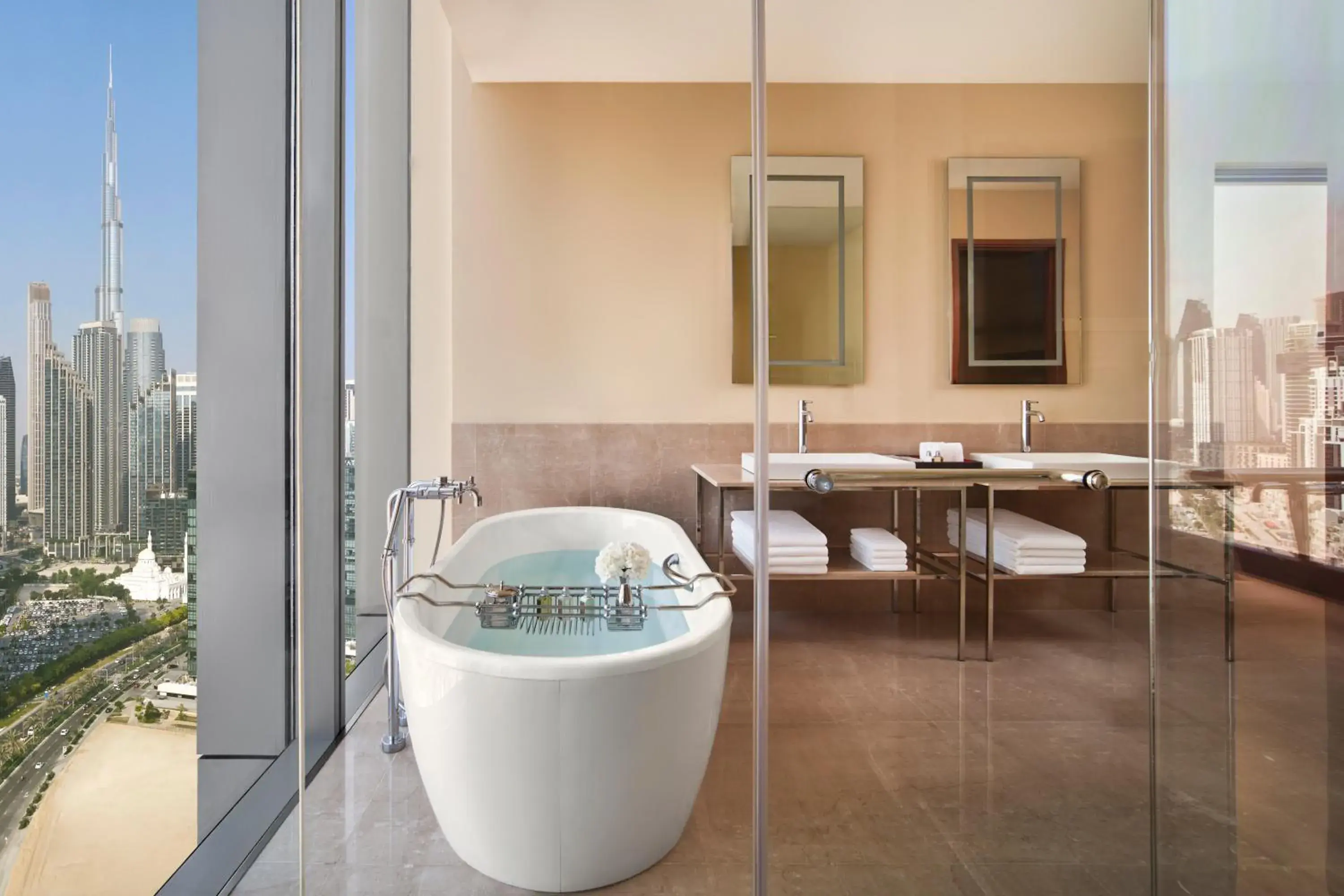 Bathroom in Anantara Downtown Dubai Bathroom in Anantara Downtown Dubai