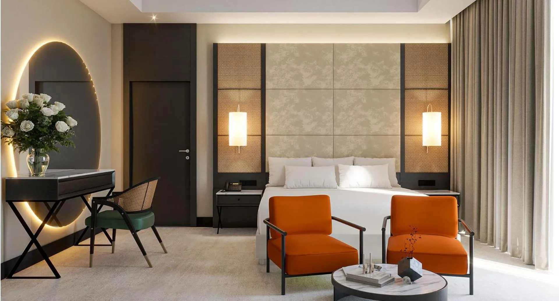 Bedroom in Anantara Downtown Dubai