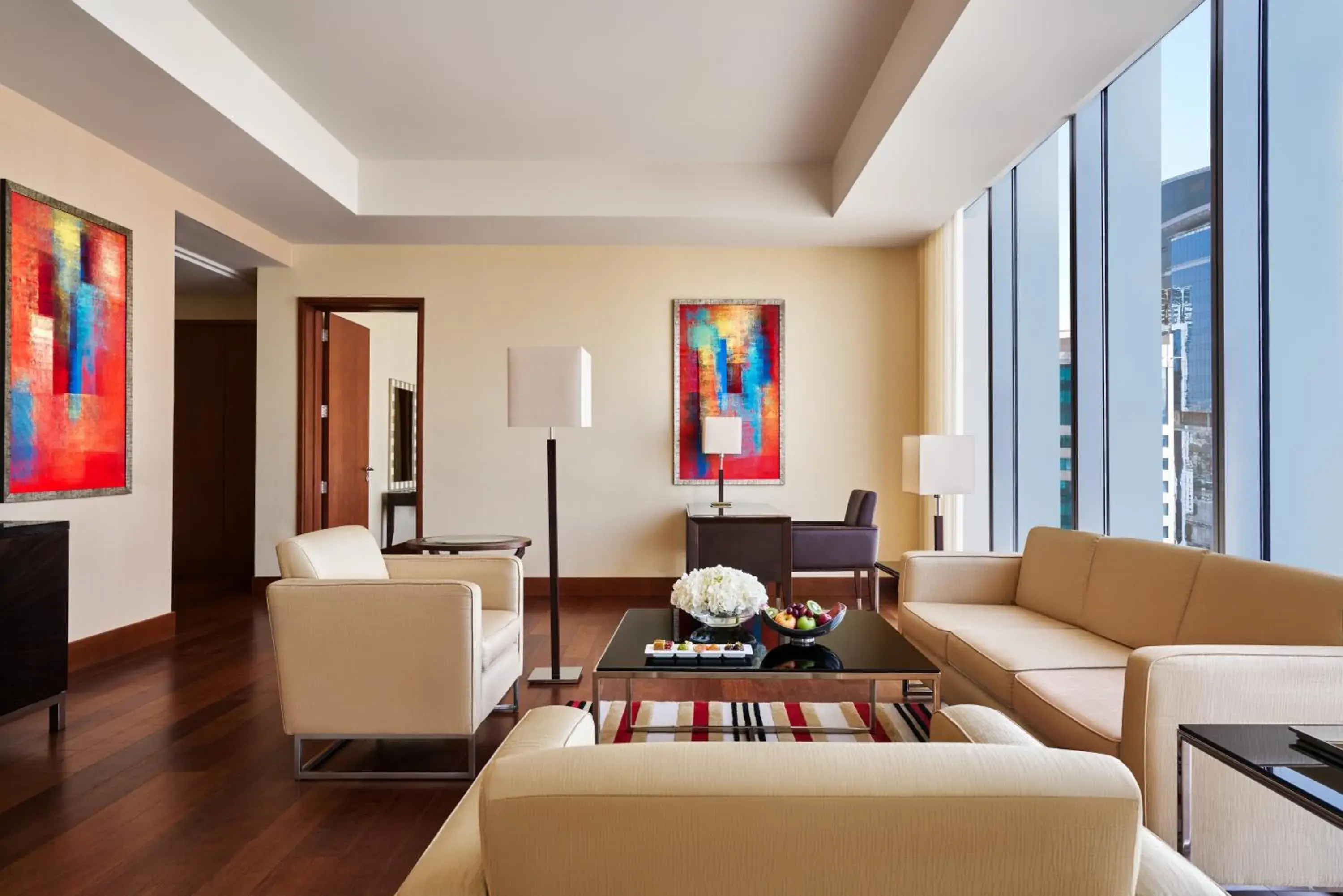 Living room in Anantara Downtown Dubai Living room in Anantara Downtown Dubai
