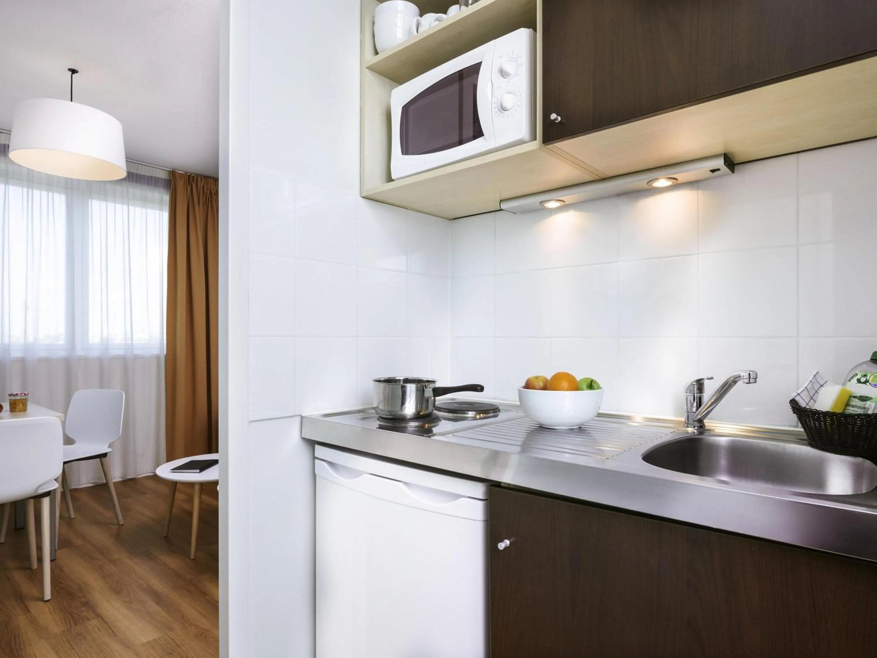 Bedroom in Aparthotel Adagio Access Strasbourg Illkirch