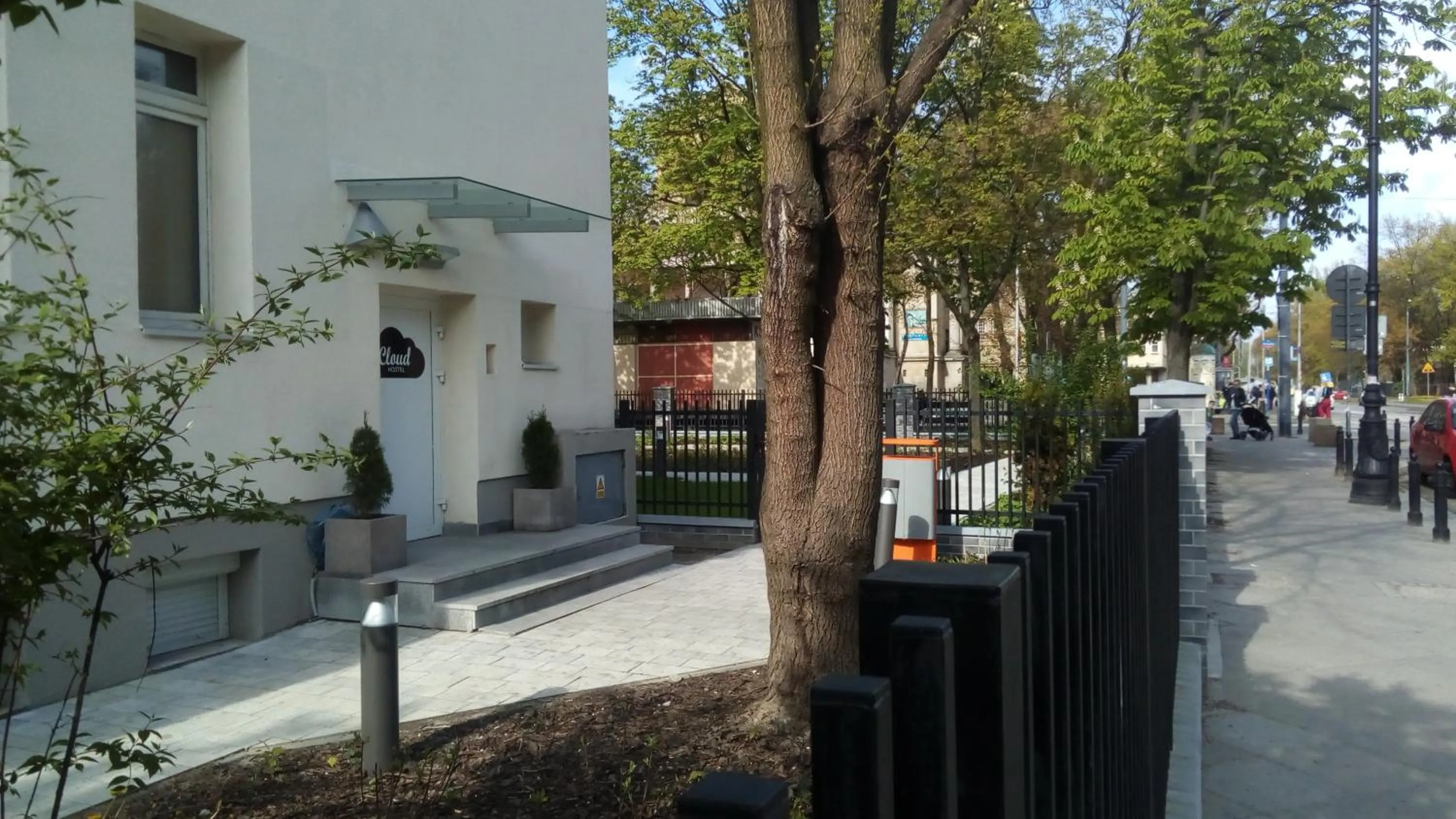 Facade/entrance in Cloud Hostel