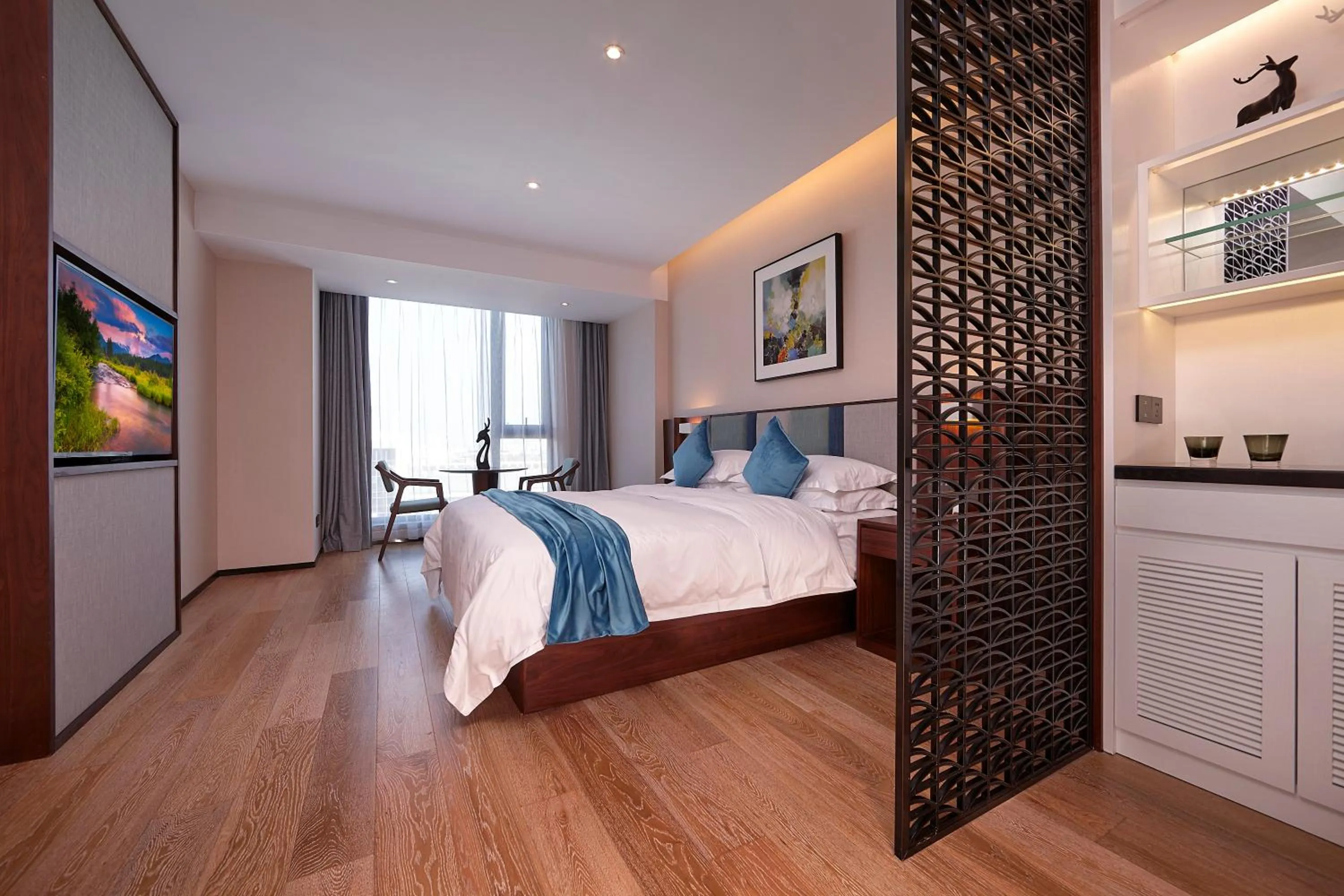 Photo of the whole room in SSAW Boutique Hotel Yangzhou