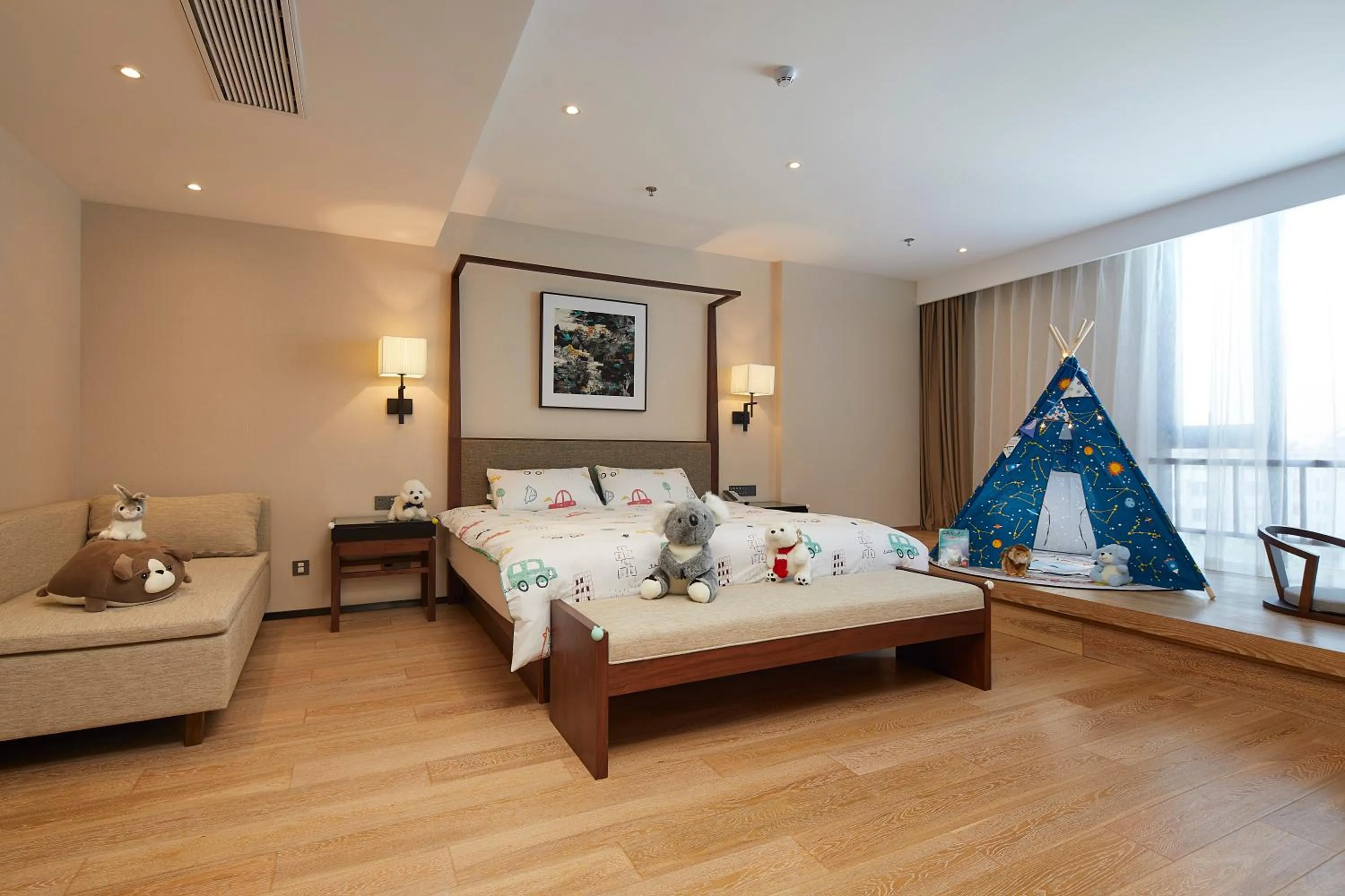 Bedroom in SSAW Boutique Hotel Yangzhou