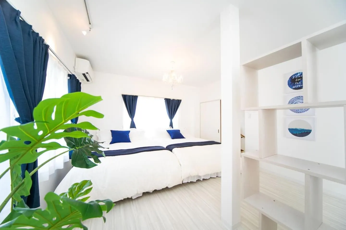 Bed in Awaji Seaside Resort in Iwaya 3000