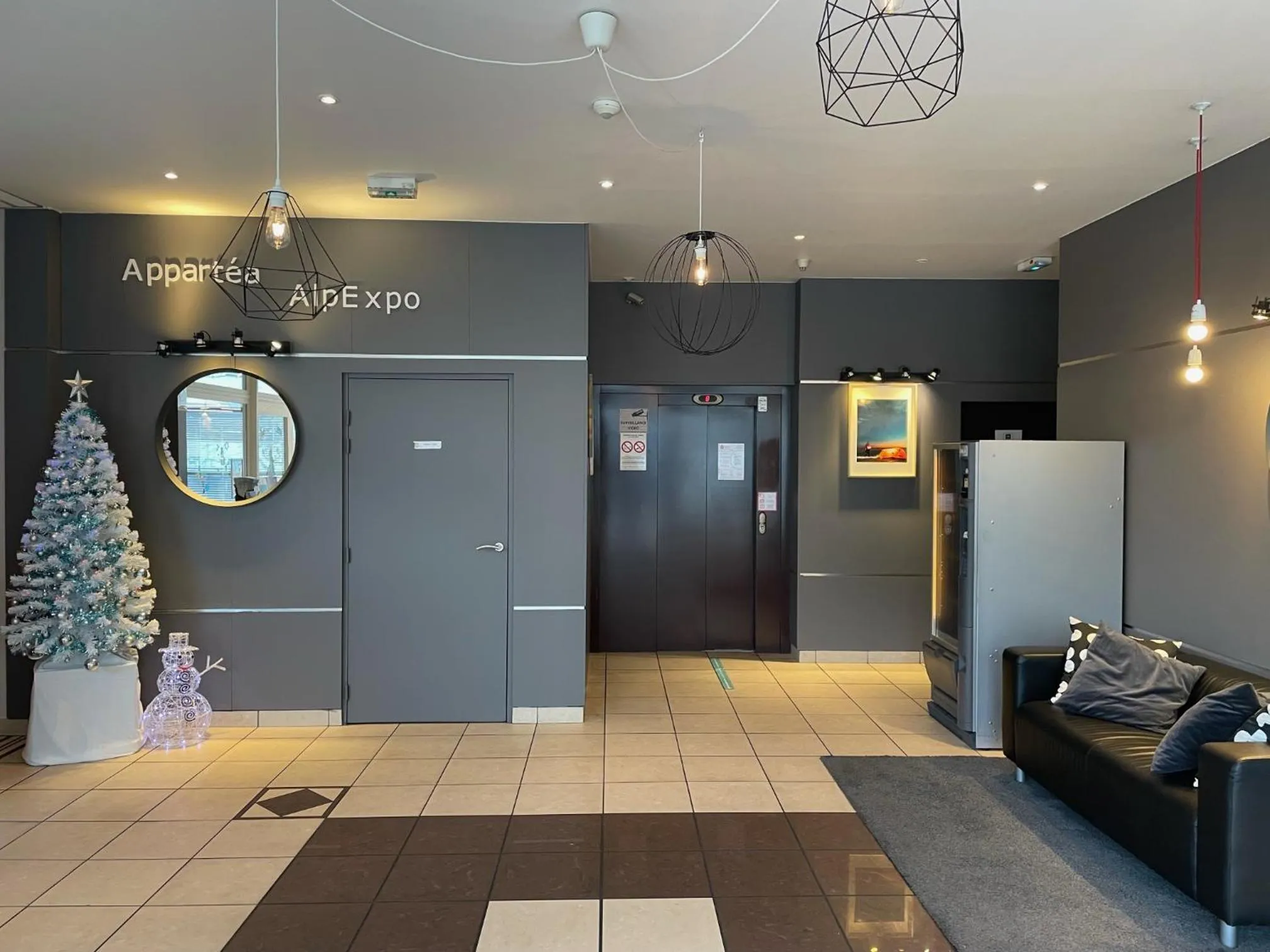 Lobby or reception in Appartéa Grenoble Alpexpo