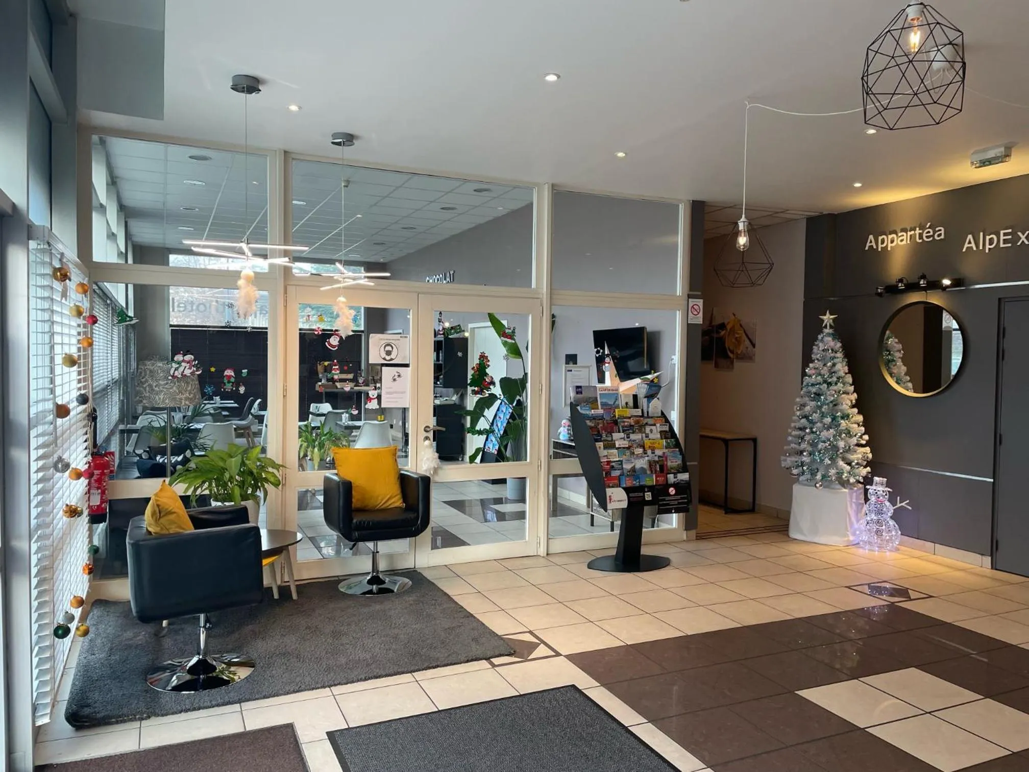 Lobby or reception in Appartéa Grenoble Alpexpo