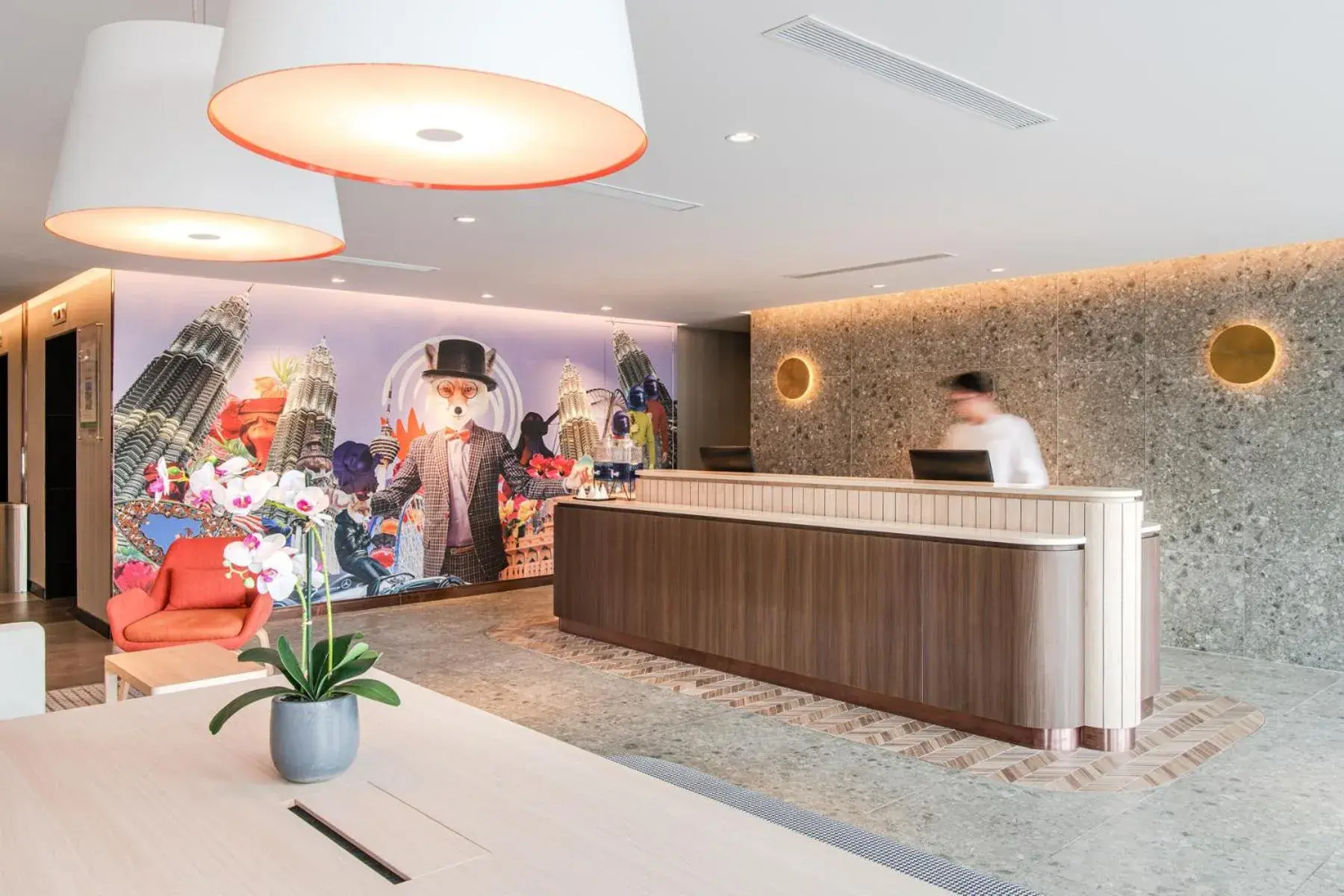 Lobby or reception in FOX Lite Hotel DPulze Cyberjaya Lobby or reception in FOX Lite Hotel DPulze Cyberjaya
