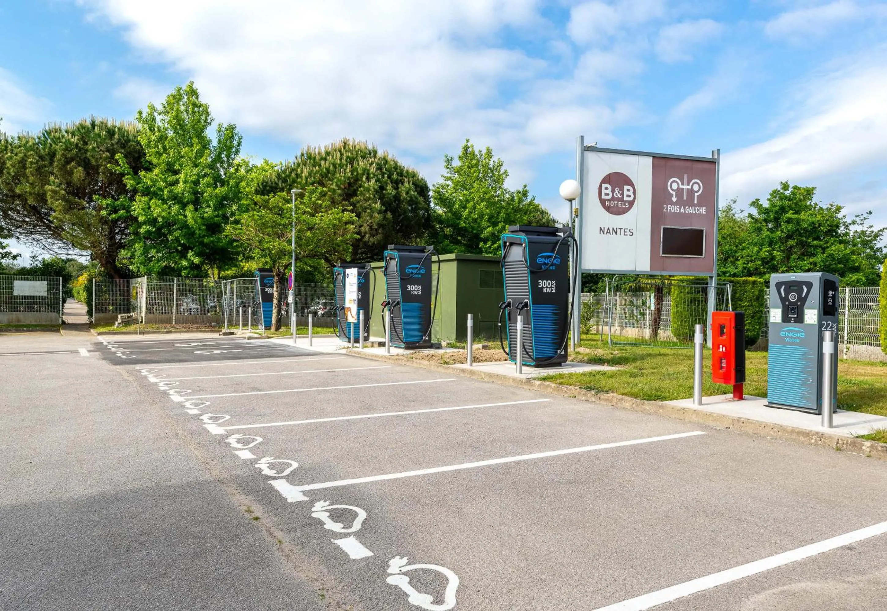 Parking in B&B HOTEL Nantes Aéroport