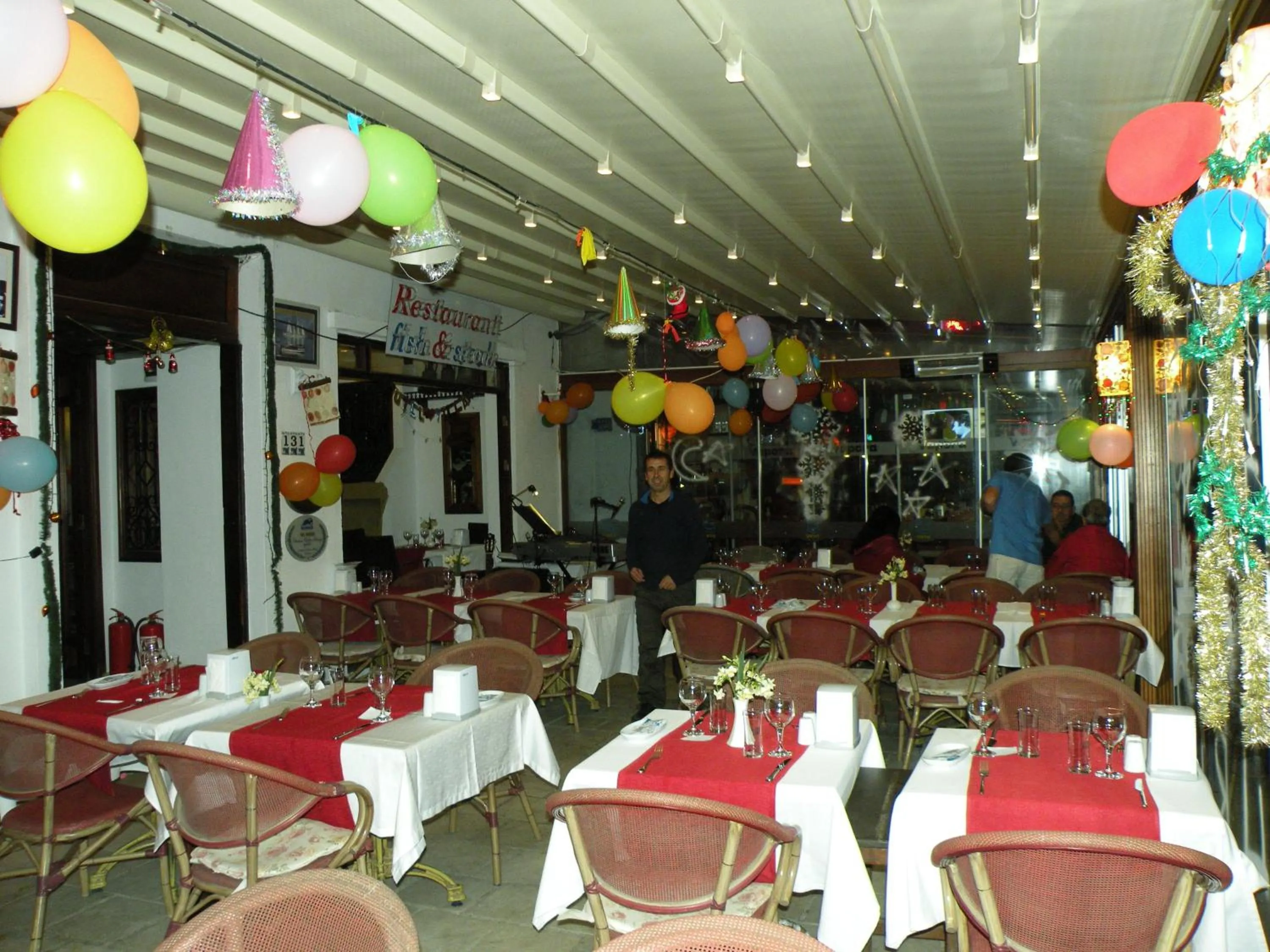 Restaurant/places to eat in Dinc Pension