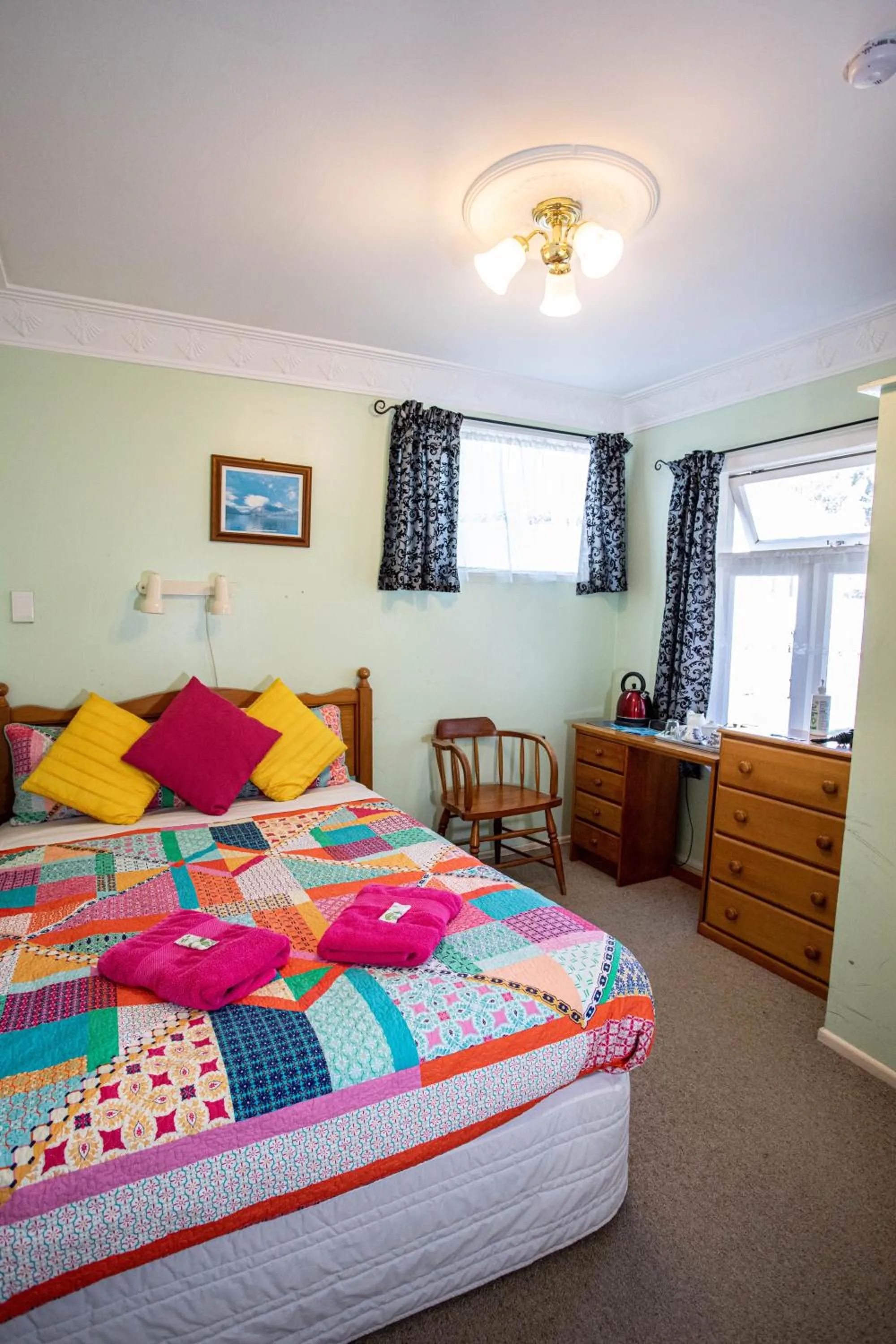 Bed in Richmond Guest House