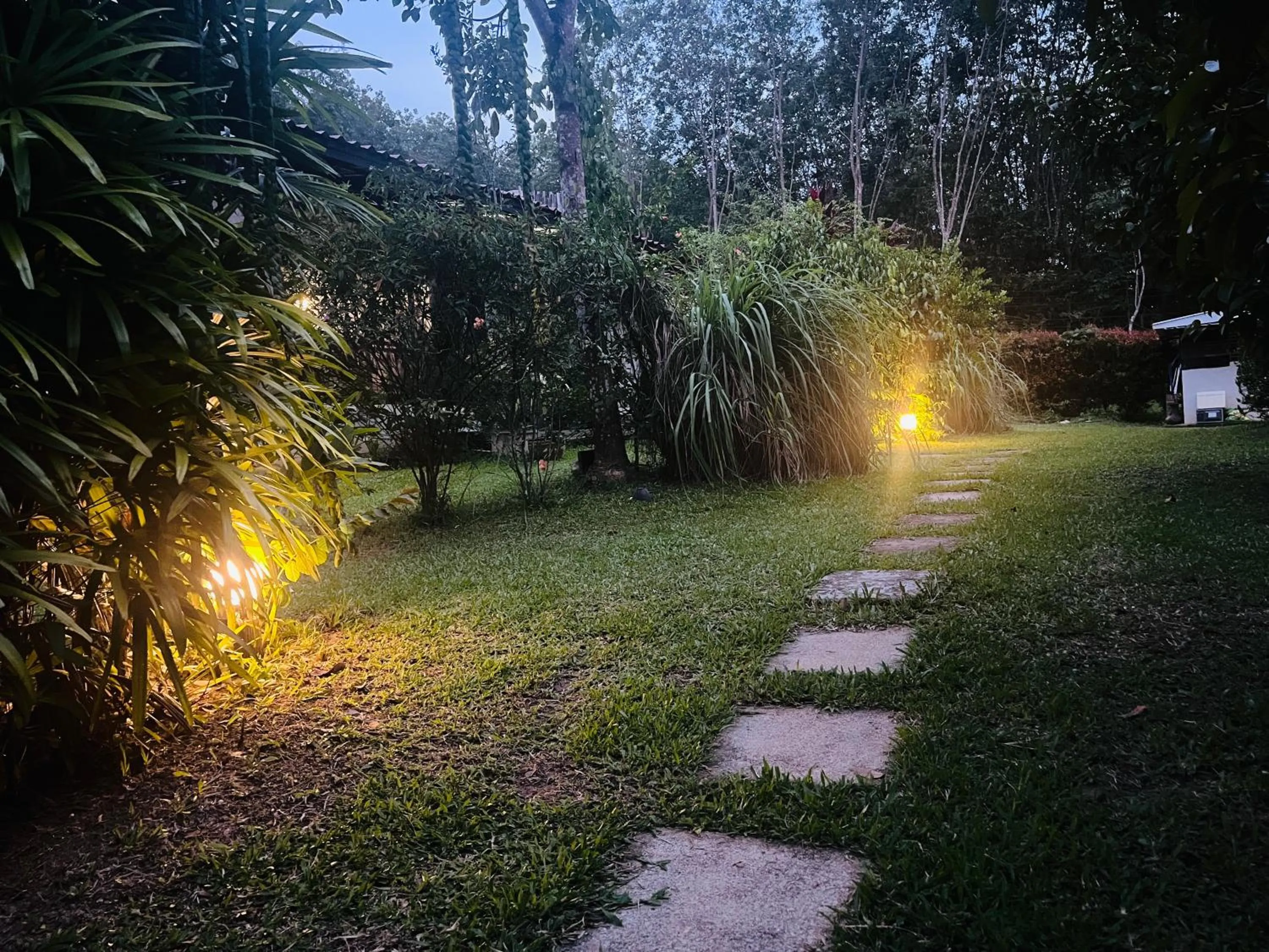 Garden in Najjamee Bungalows