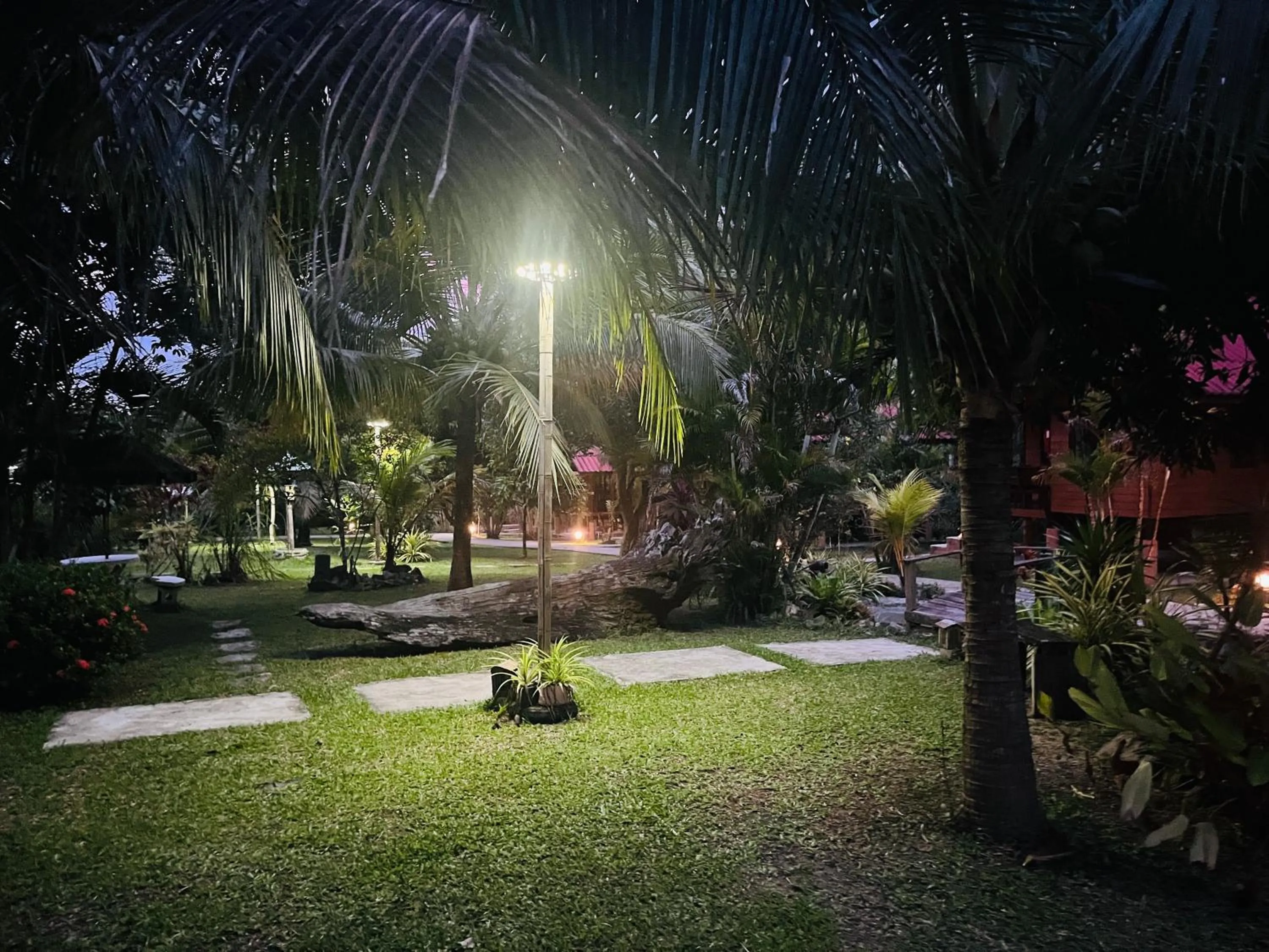 Garden in Najjamee Bungalows