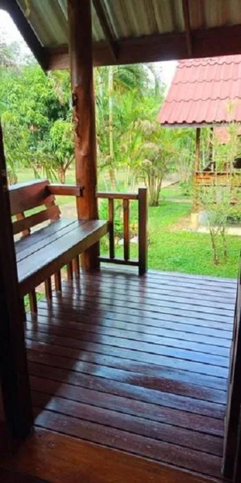 Balcony/Terrace in Najjamee Bungalows