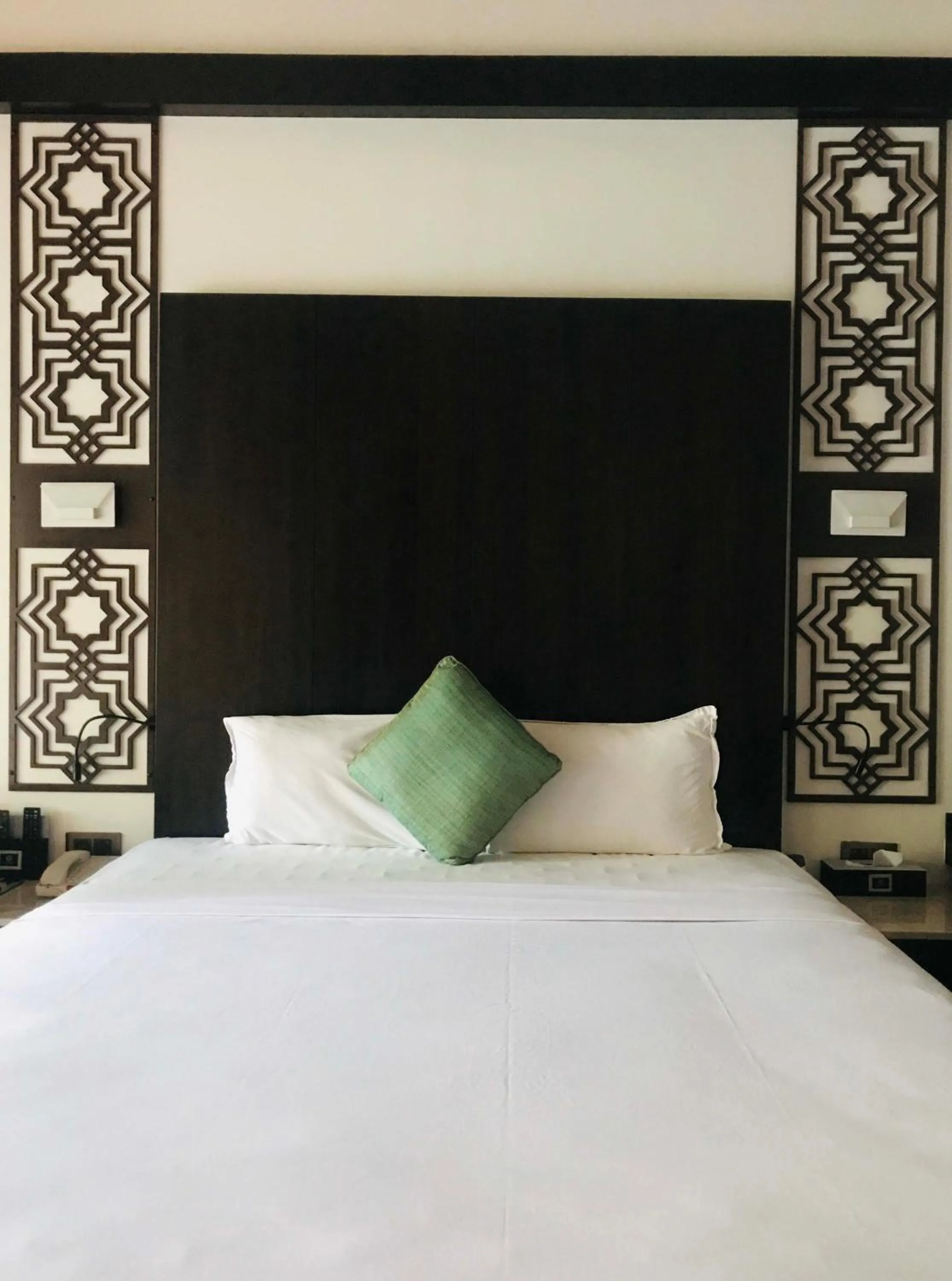 Bed in Silver Waves Resort & Spa - Daman