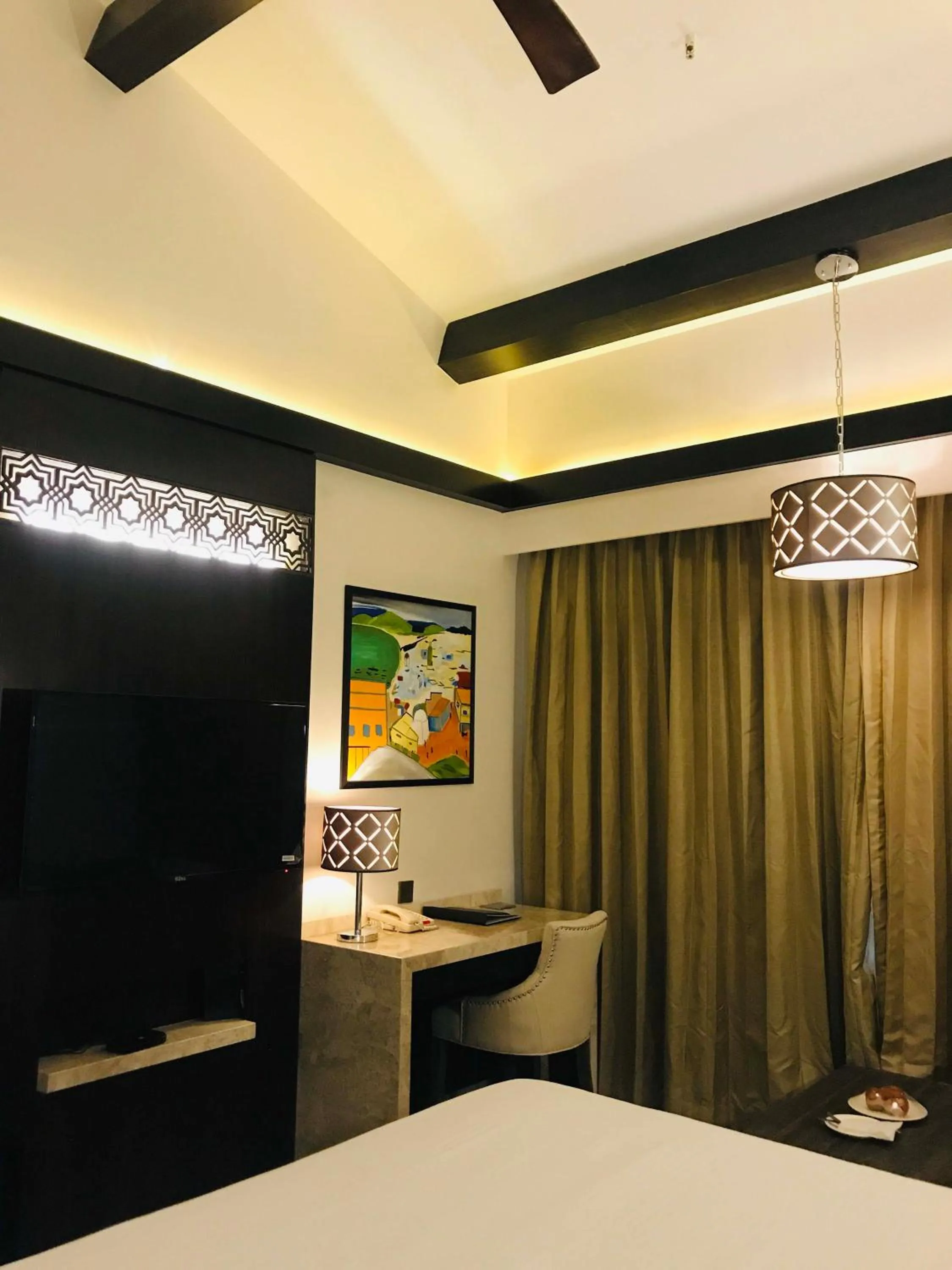 Bed in Silver Waves Resort & Spa - Daman