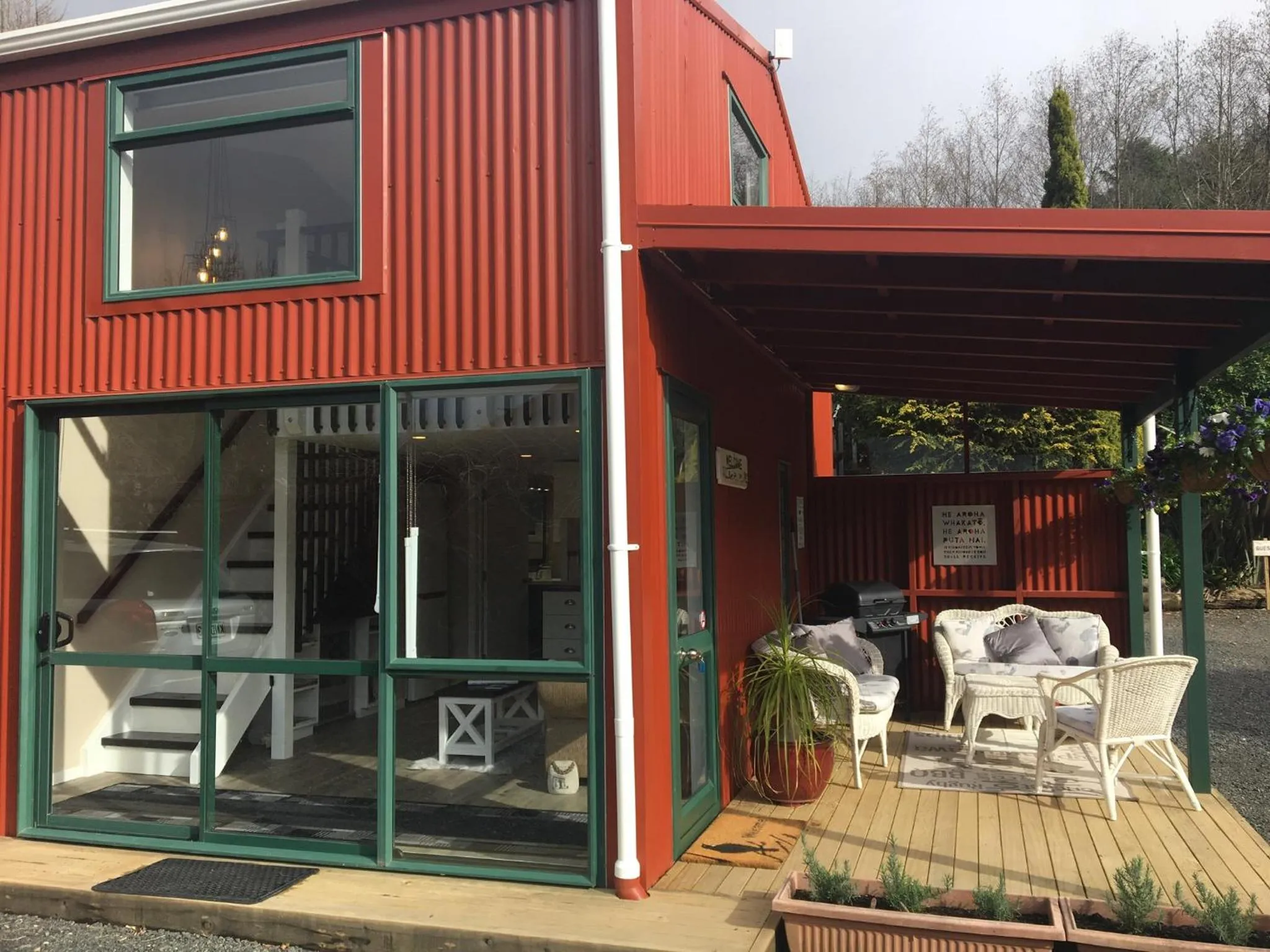 Facade/entrance in Beynon&Bolton’s Country Loft Escape