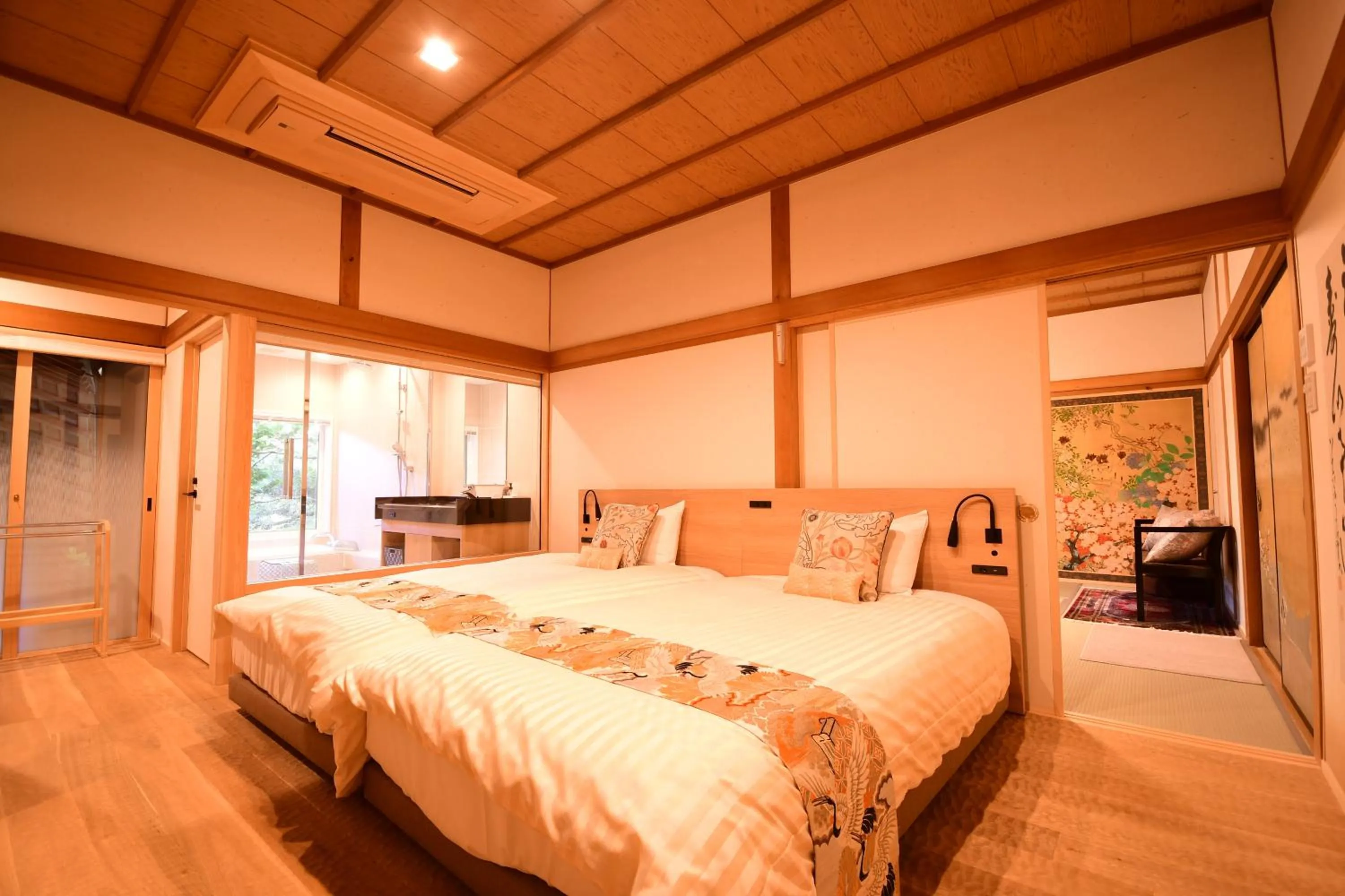 Bed in Koyasan Sanadabo Rengejoin