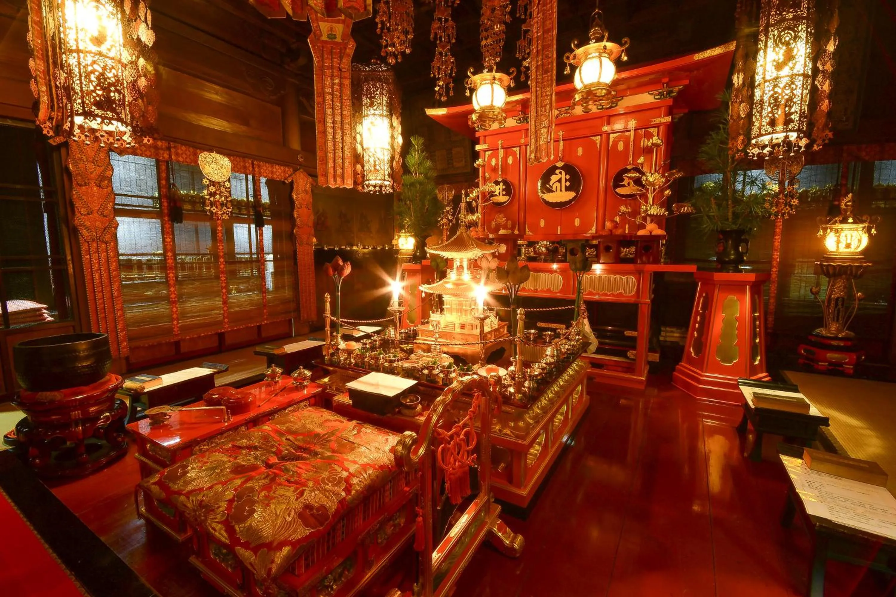 Place of worship in Koyasan Sanadabo Rengejoin