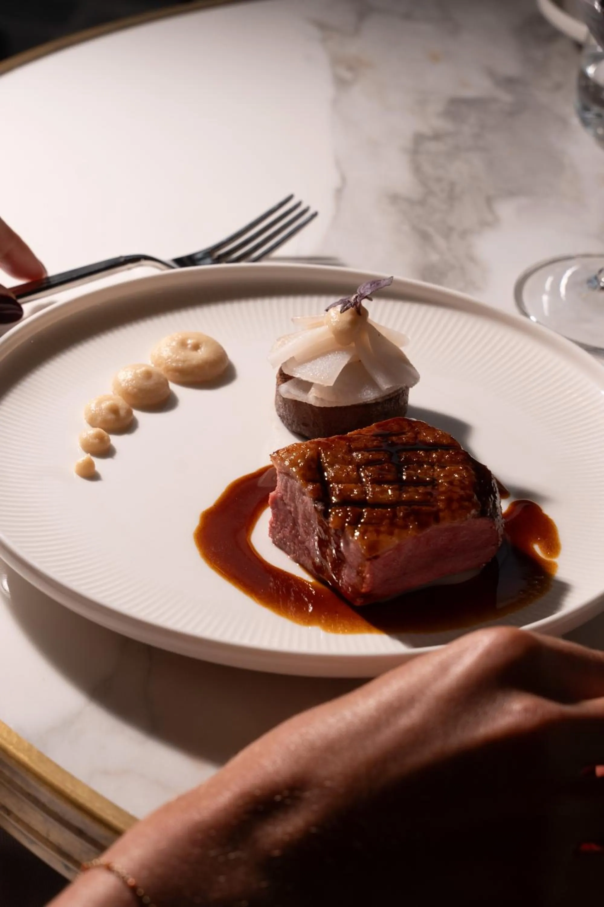 Food in Maison Delano Paris