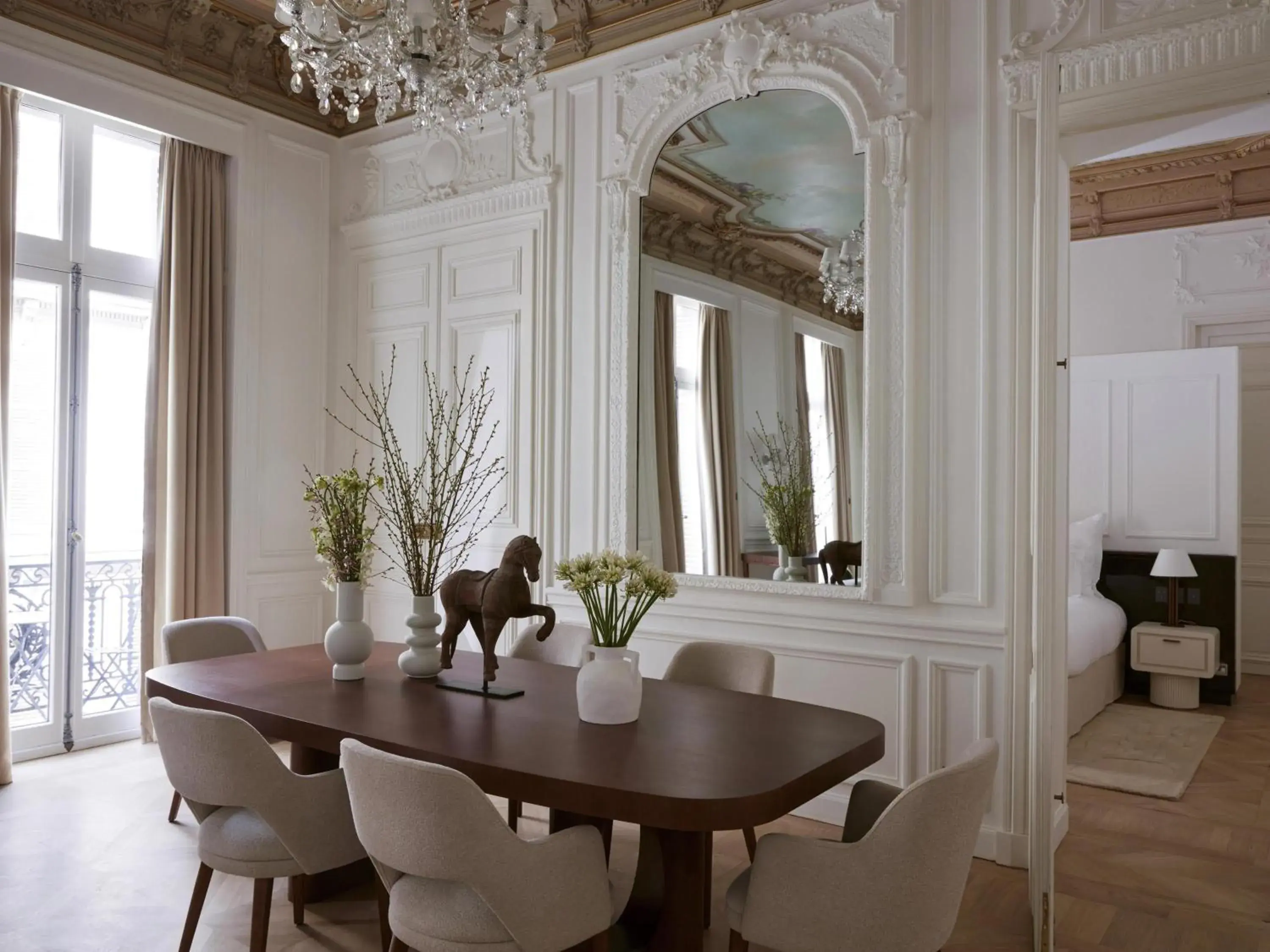 Bedroom in Maison Delano Paris Bedroom in Maison Delano Paris