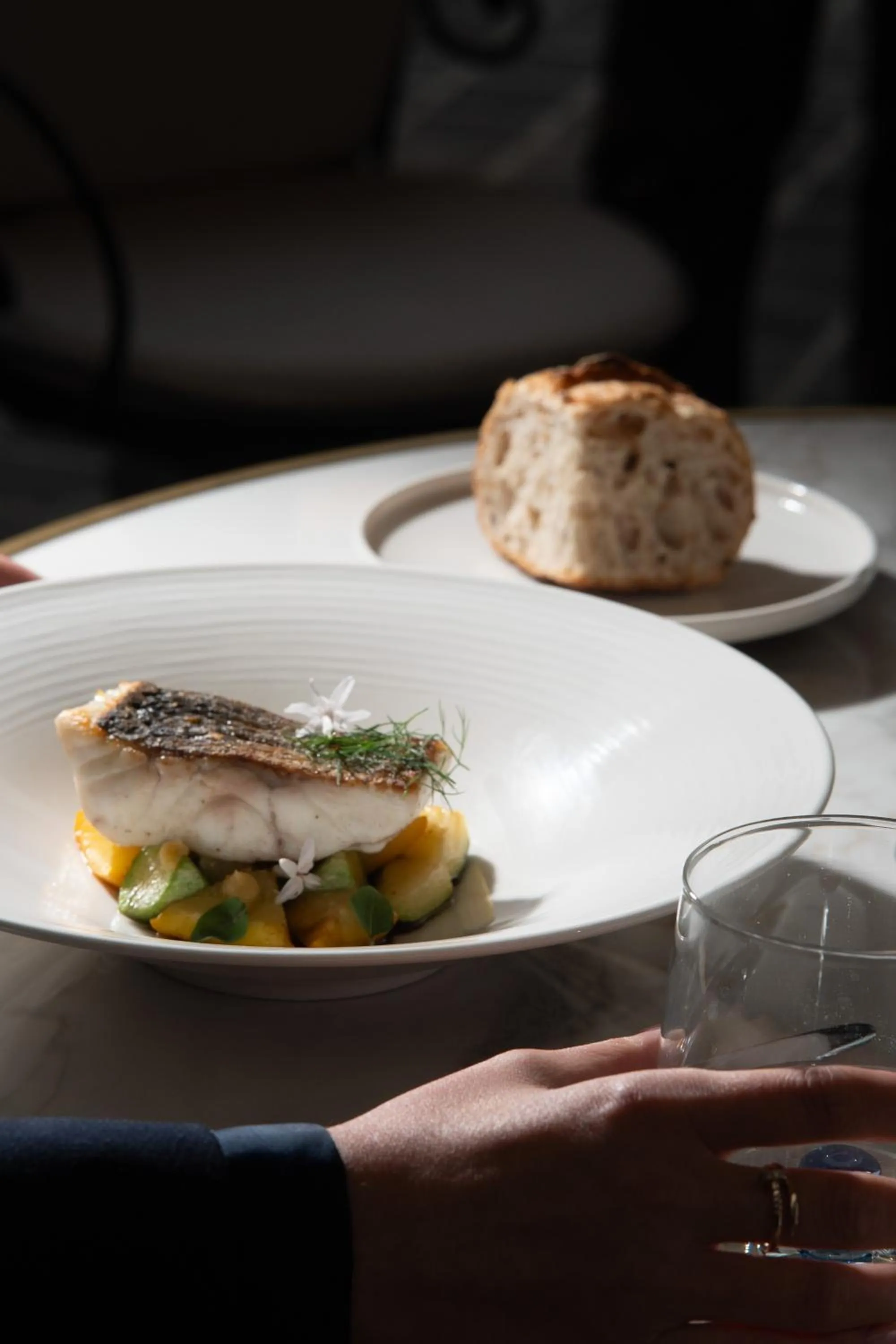 Food in Maison Delano Paris