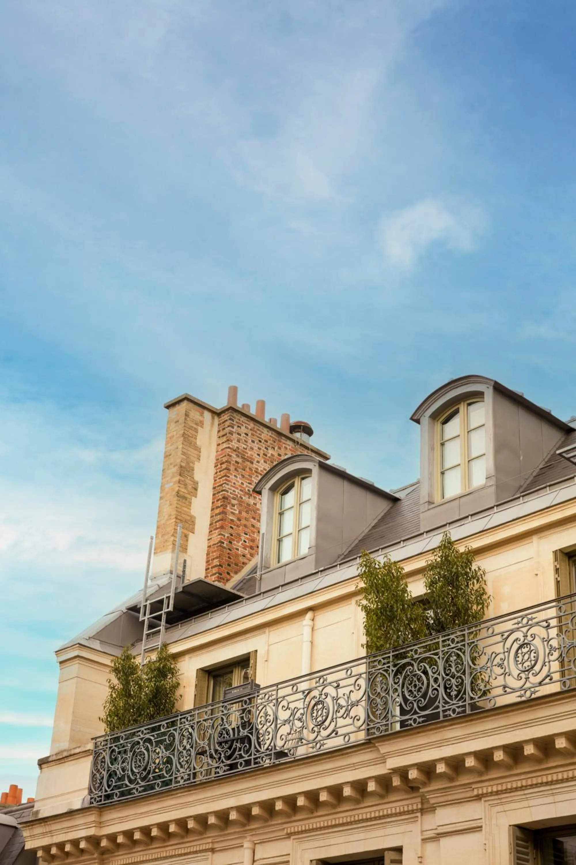 Balcony/Terrace in Maison Delano Paris