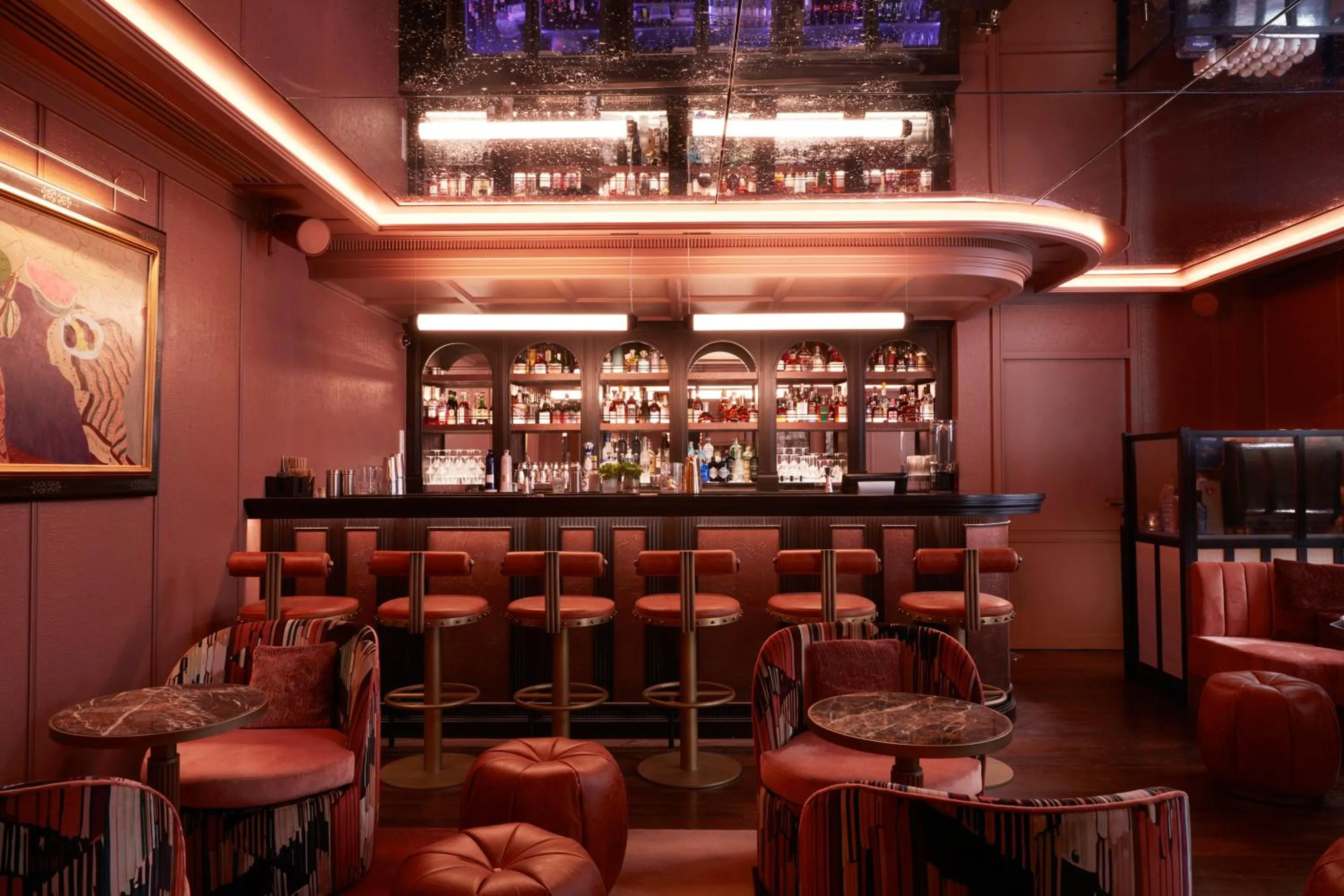 Lounge or bar in Maison Delano Paris