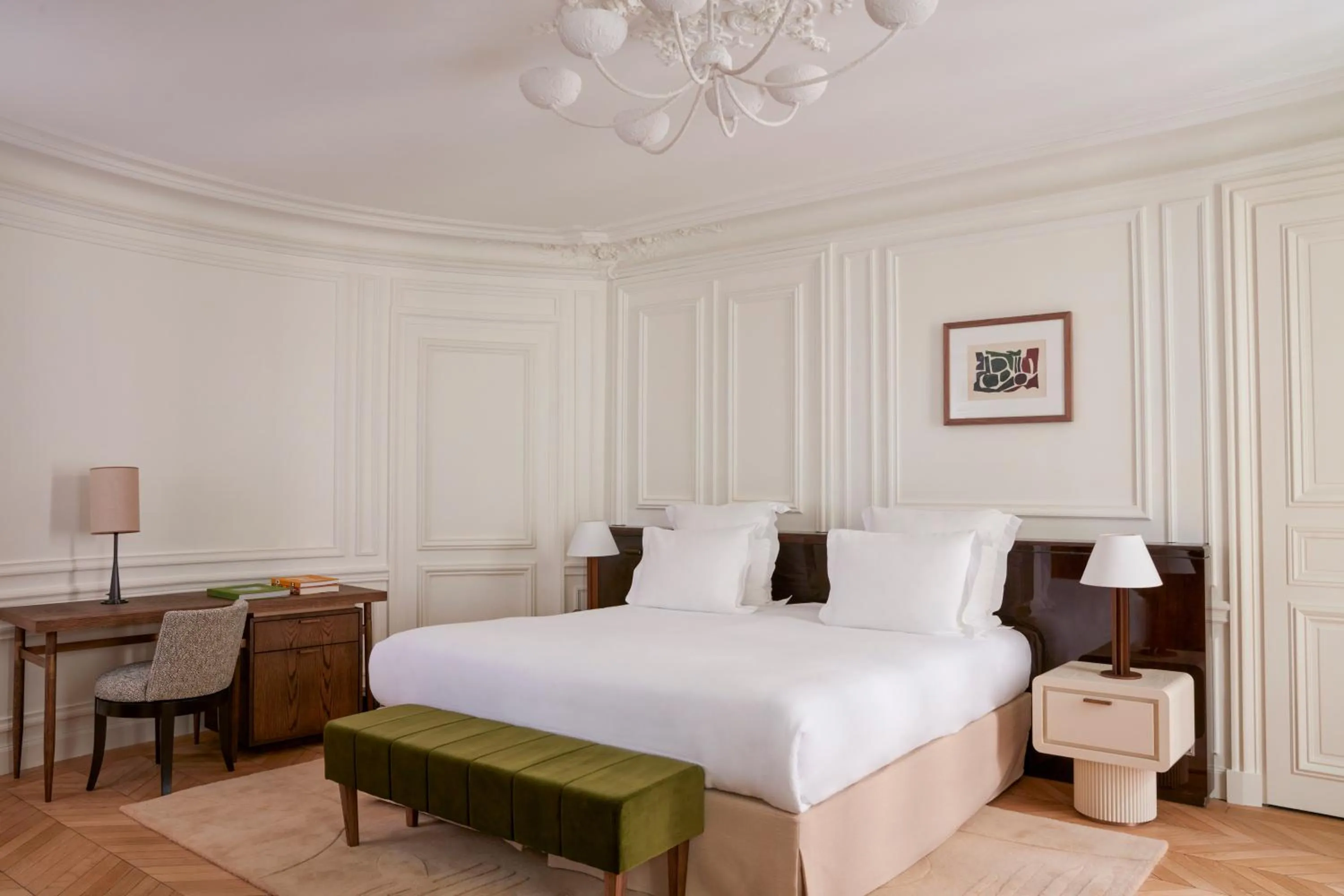 Bedroom, Bed in Maison Delano Paris