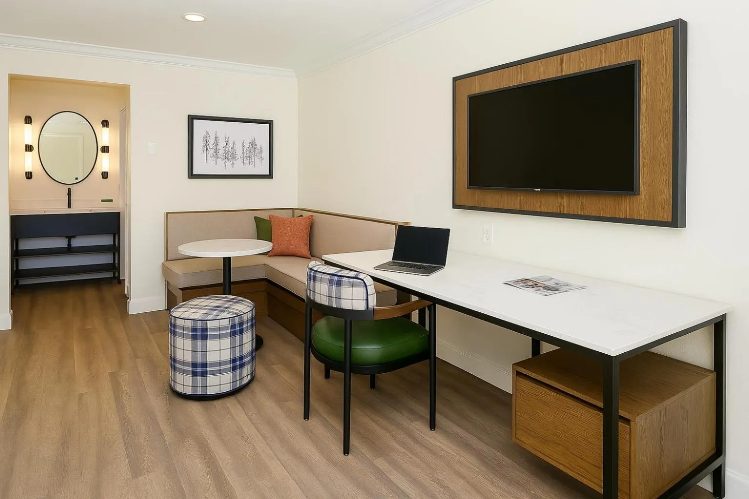 TV and multimedia in The Woodrose- NEWLY RENOVATED