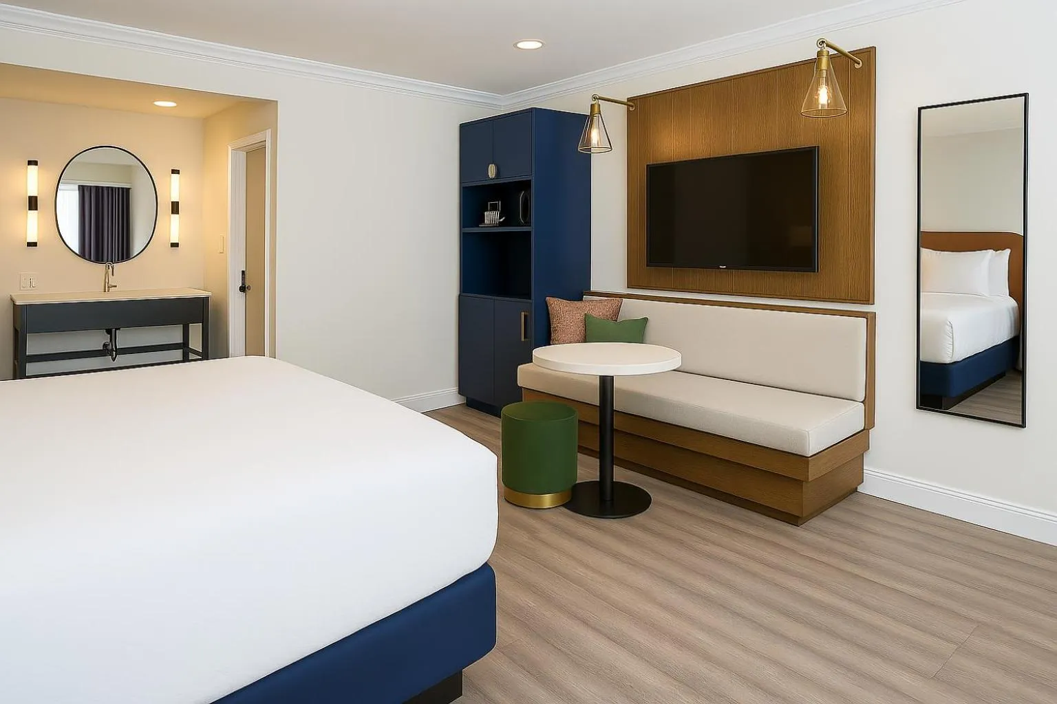 TV and multimedia, Bed in The Woodrose- NEWLY RENOVATED