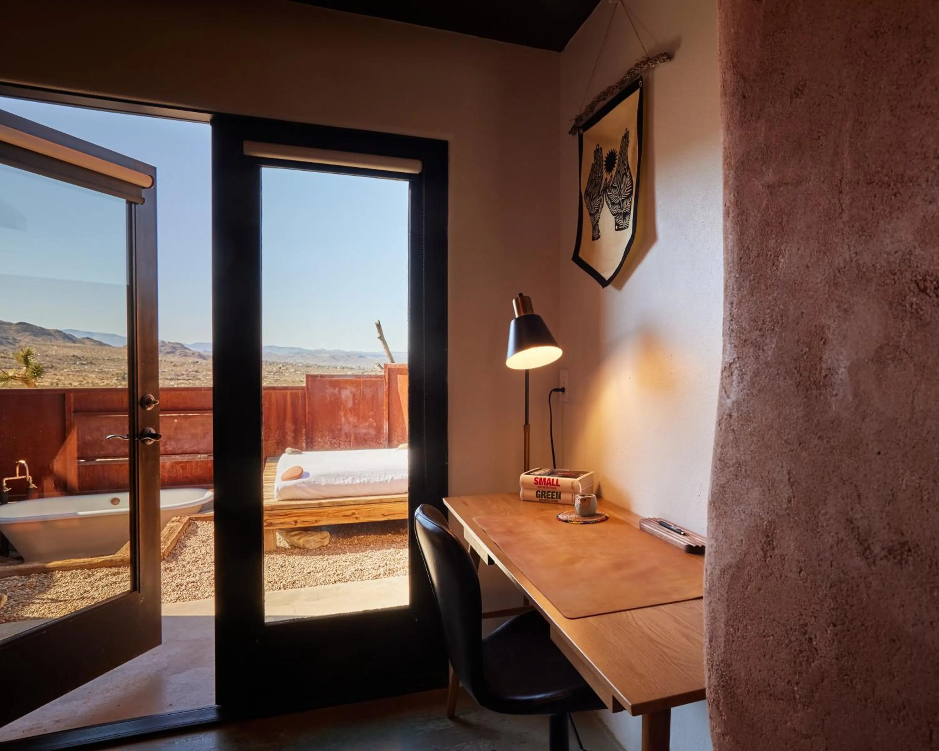 Decorative detail in Sacred Sands