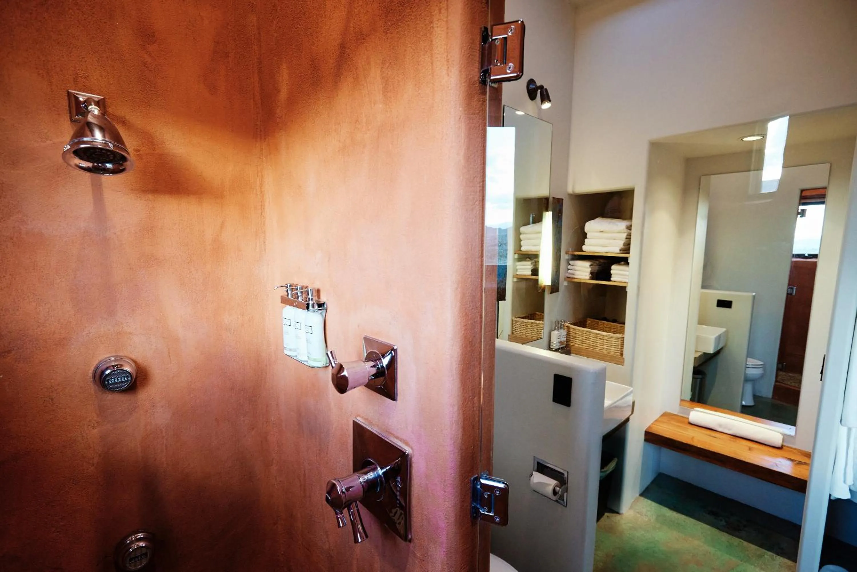 Shower in Sacred Sands