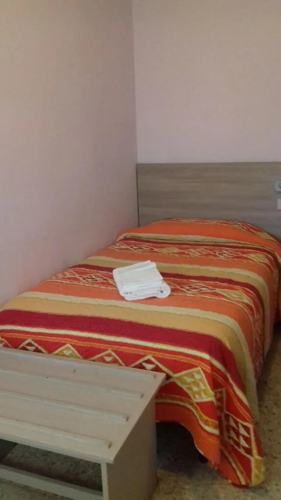 Bed in Hotel Sabatino