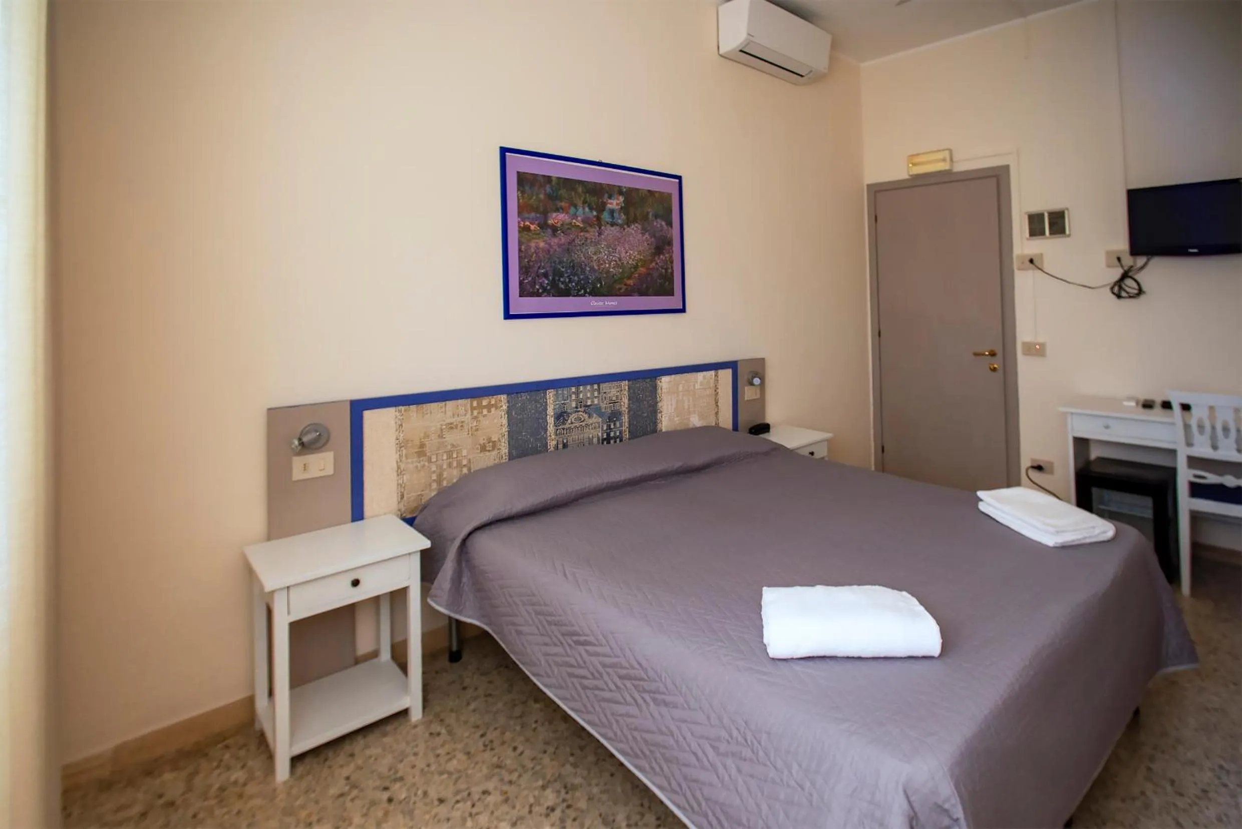 Bed in Hotel Sabatino