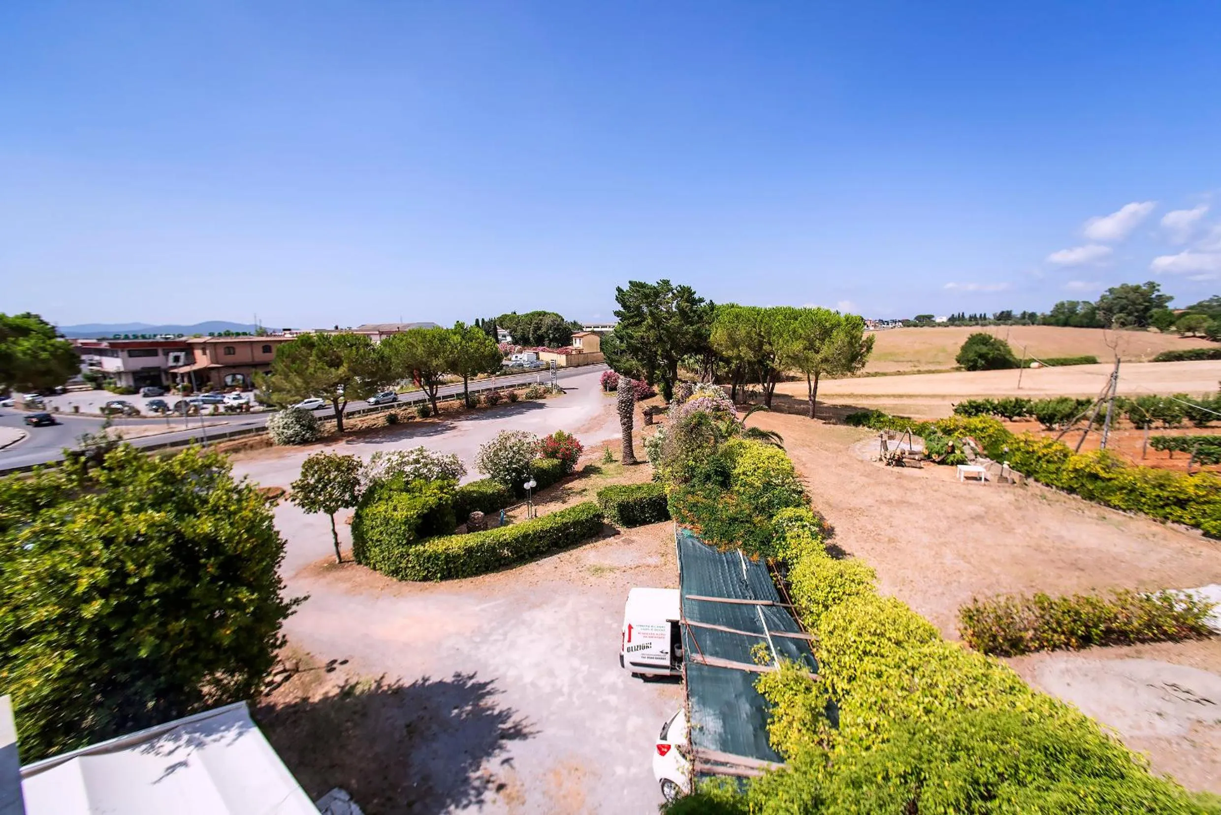 Garden view in Hotel Sabatino